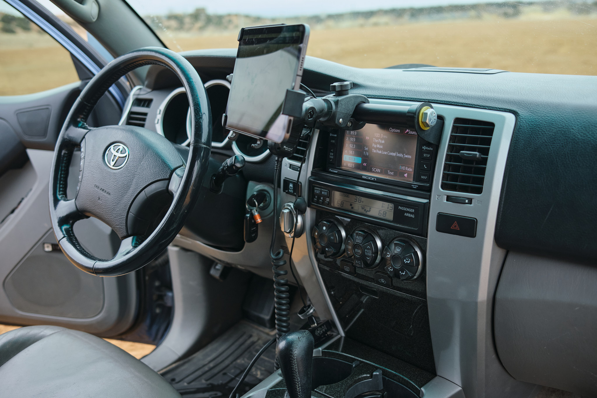 Toyota 4Runner interior 