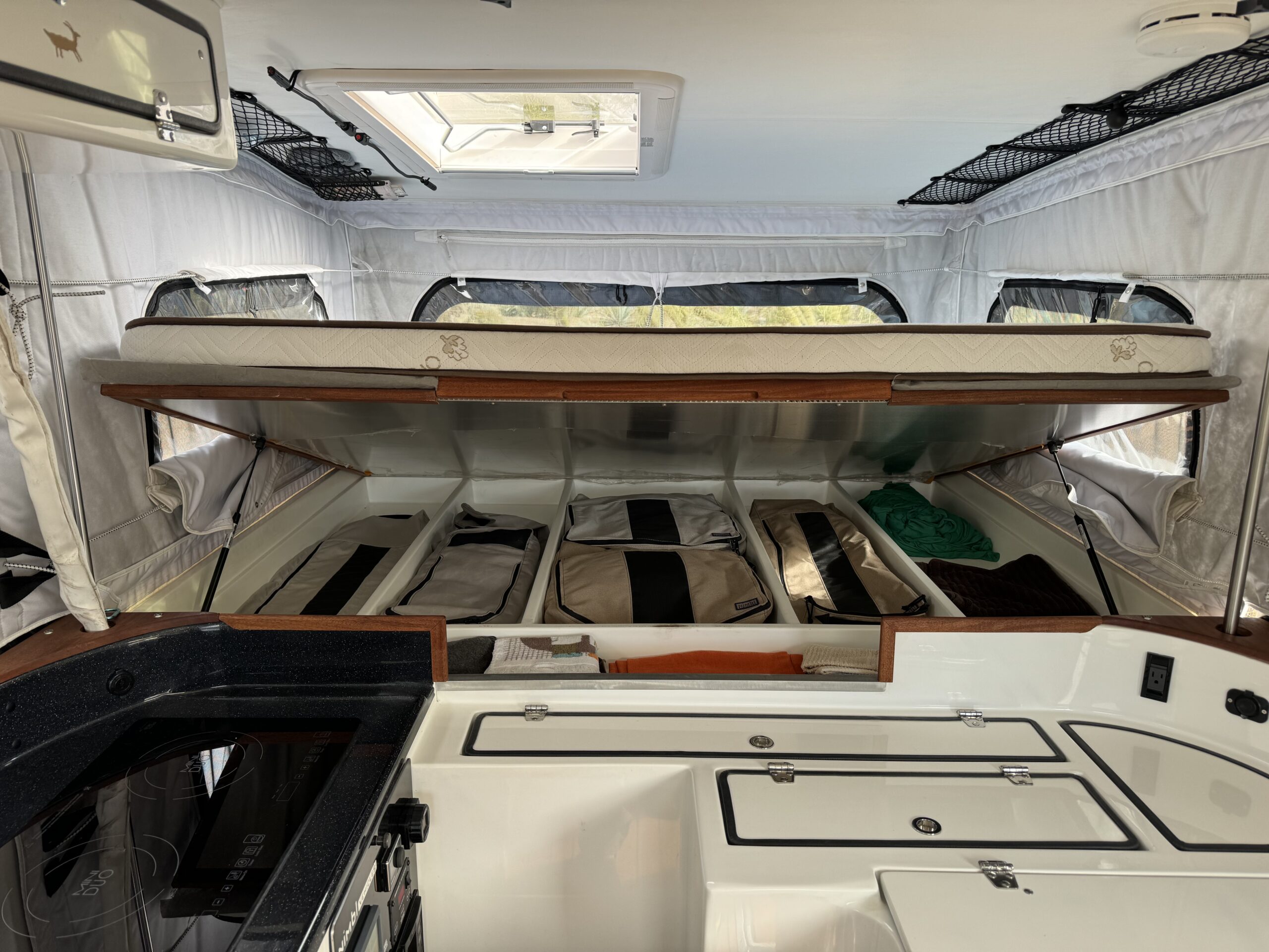 Nimbl Evolution camper interior 