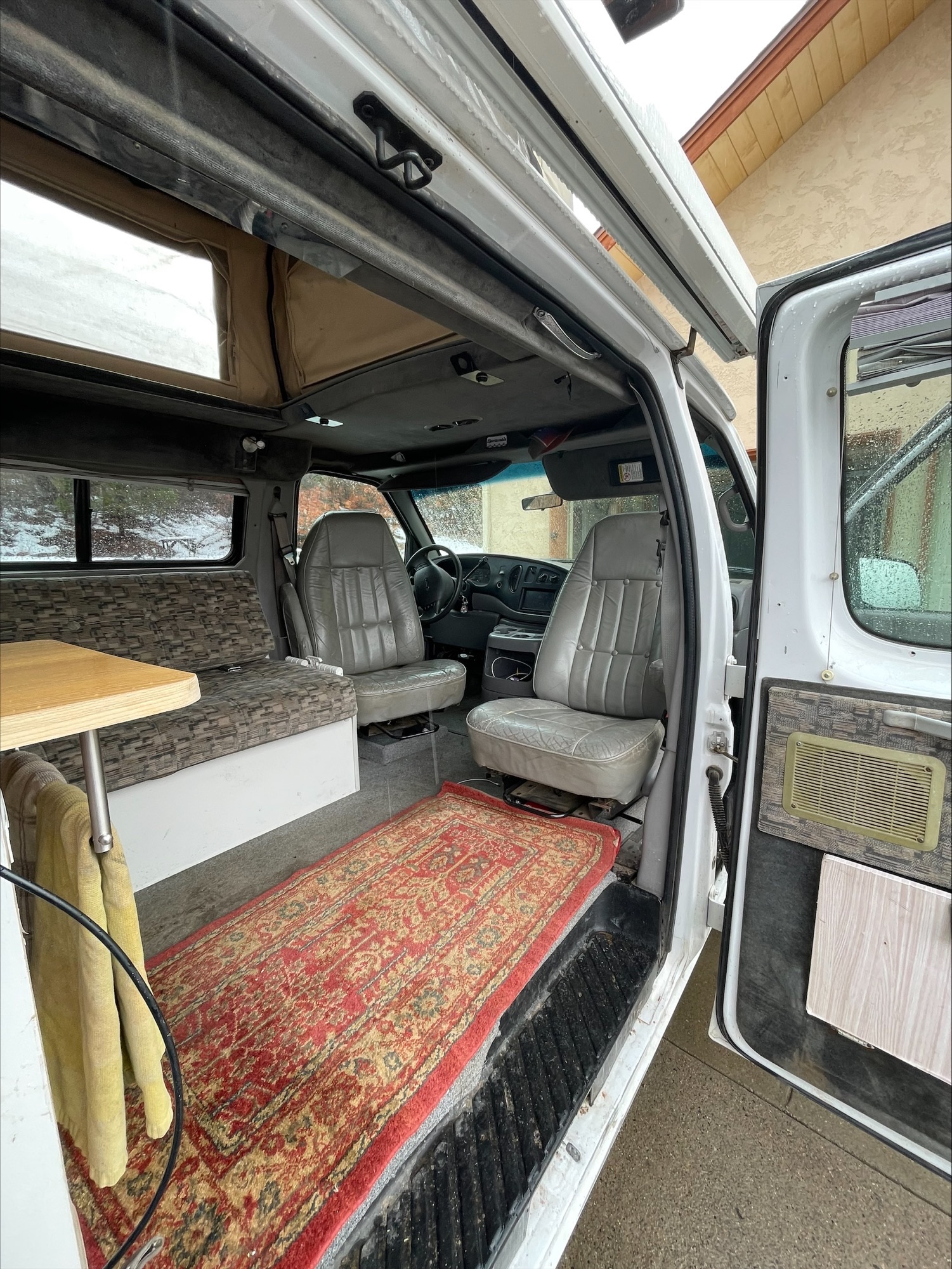 Sportsmobile camper interior 