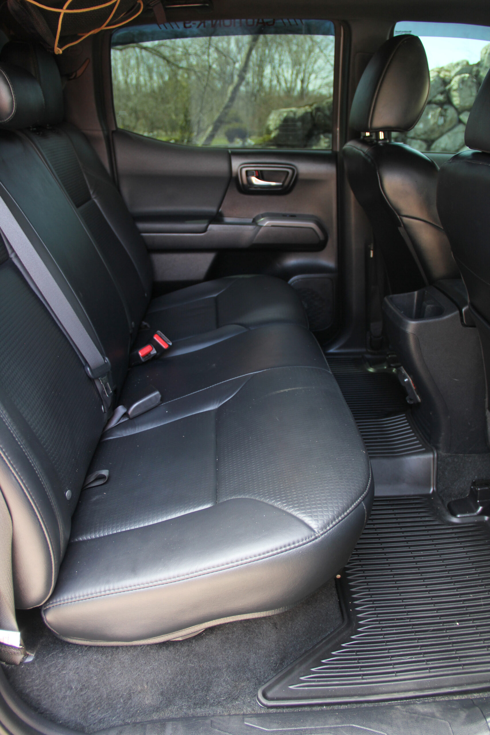 Tacoma rear seats