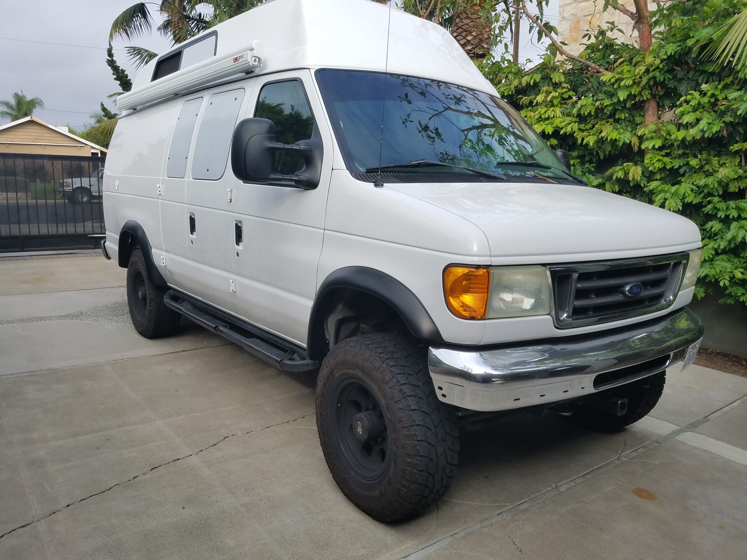 Ford e-350 overland camper