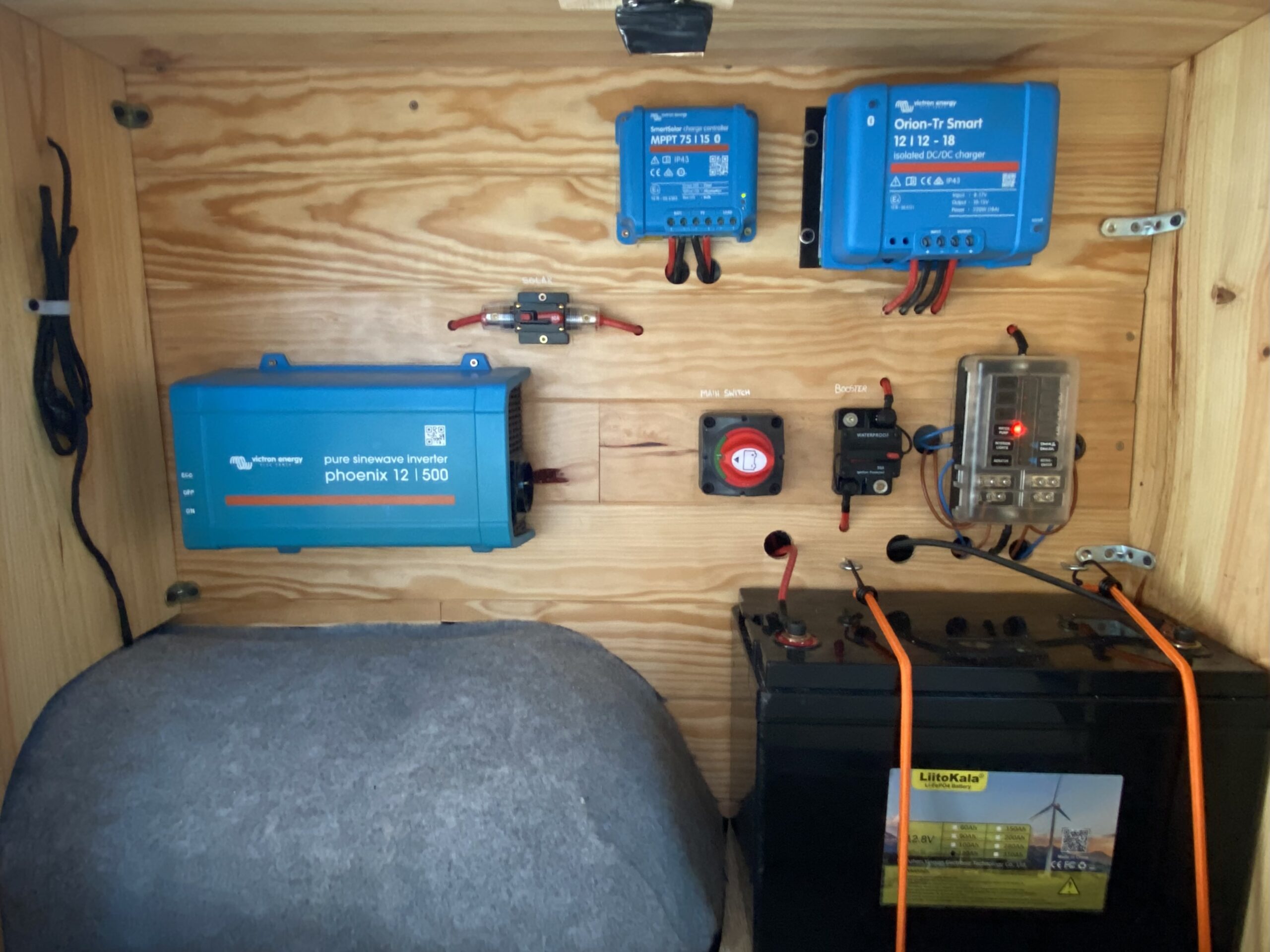 Victron electrical system