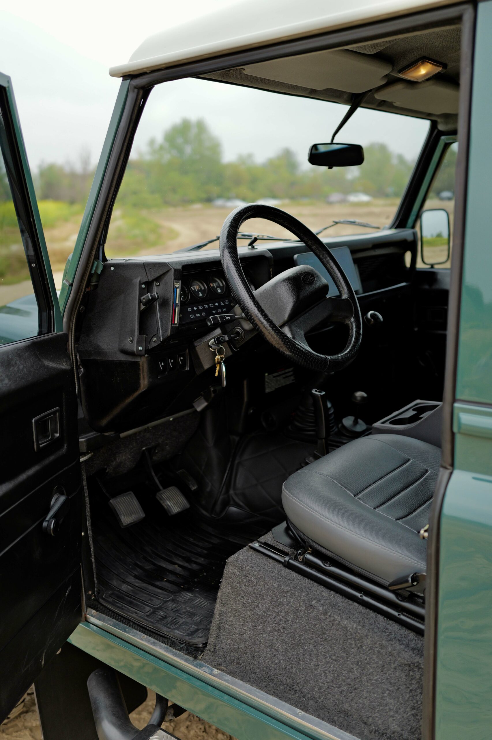 Defender interior 