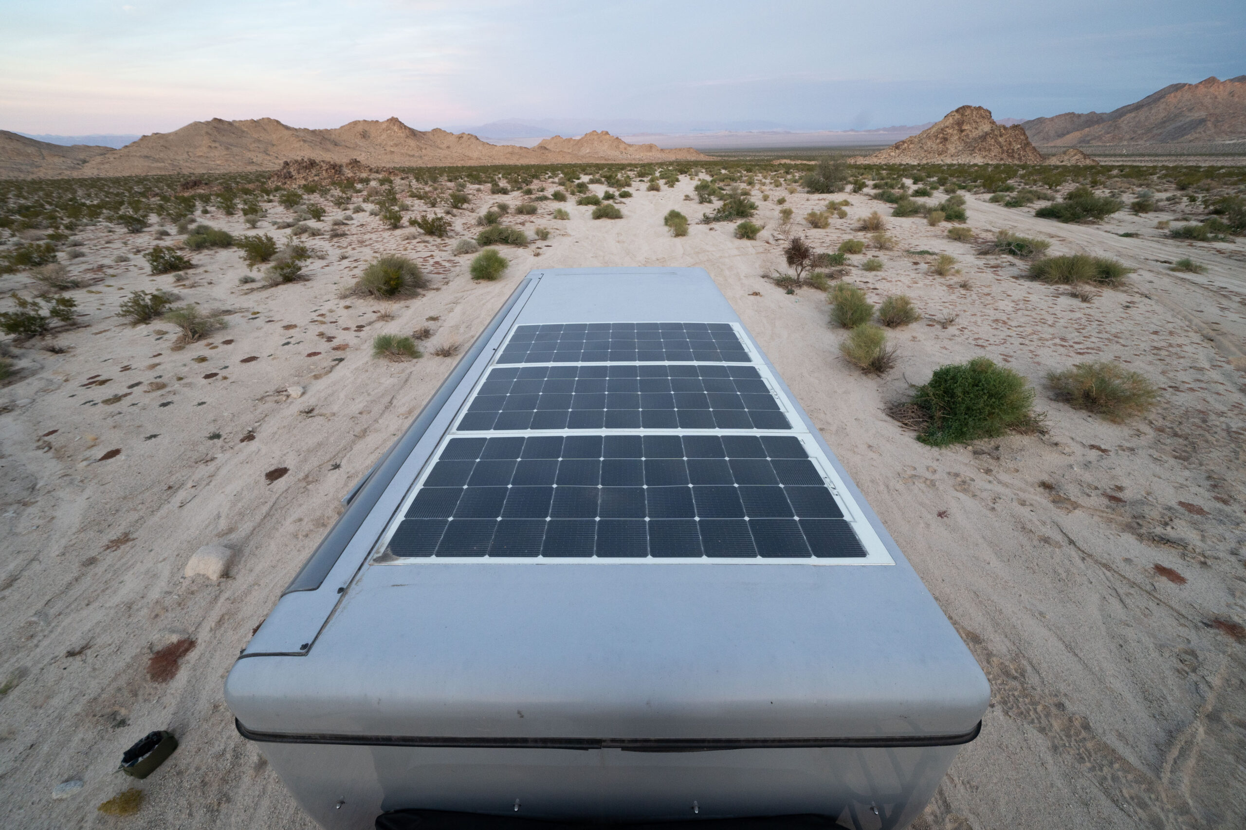 EarthCruiser solar panels