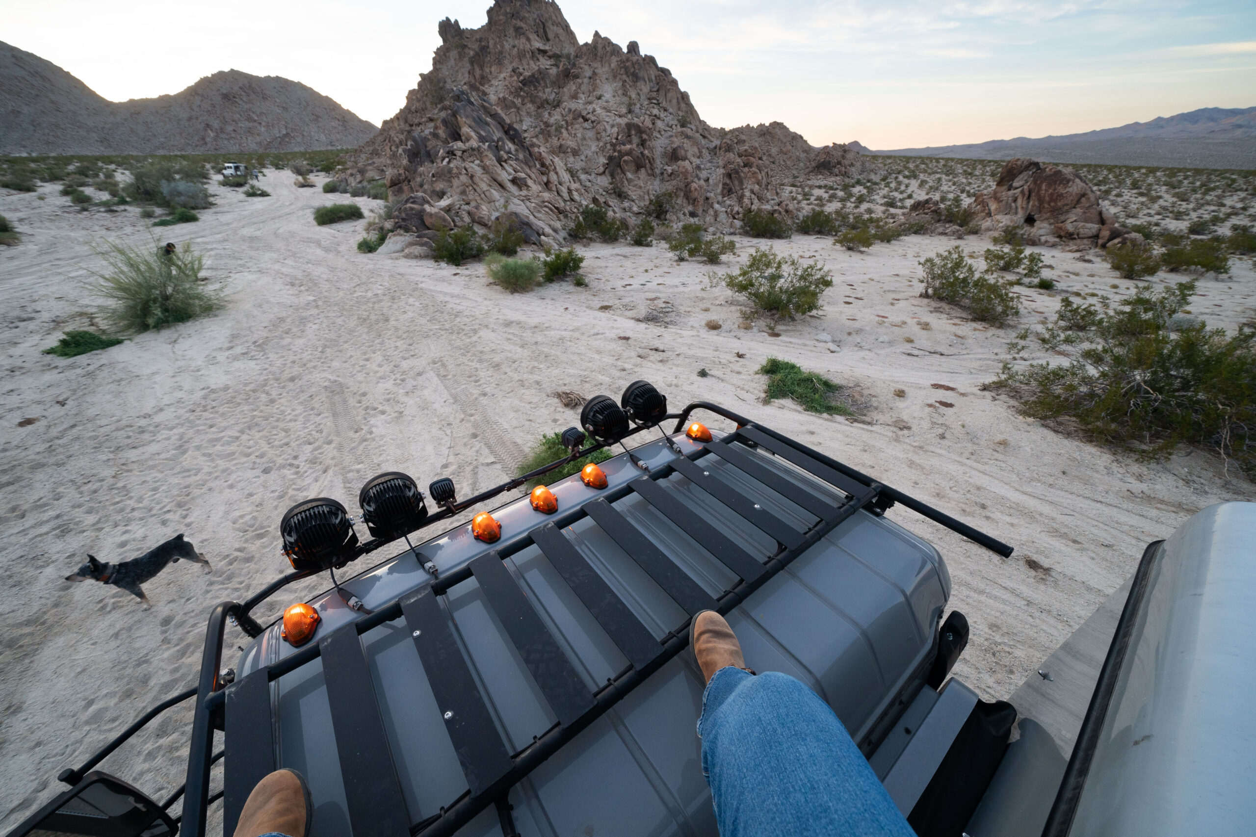 Earthcruiser FX roof rack 