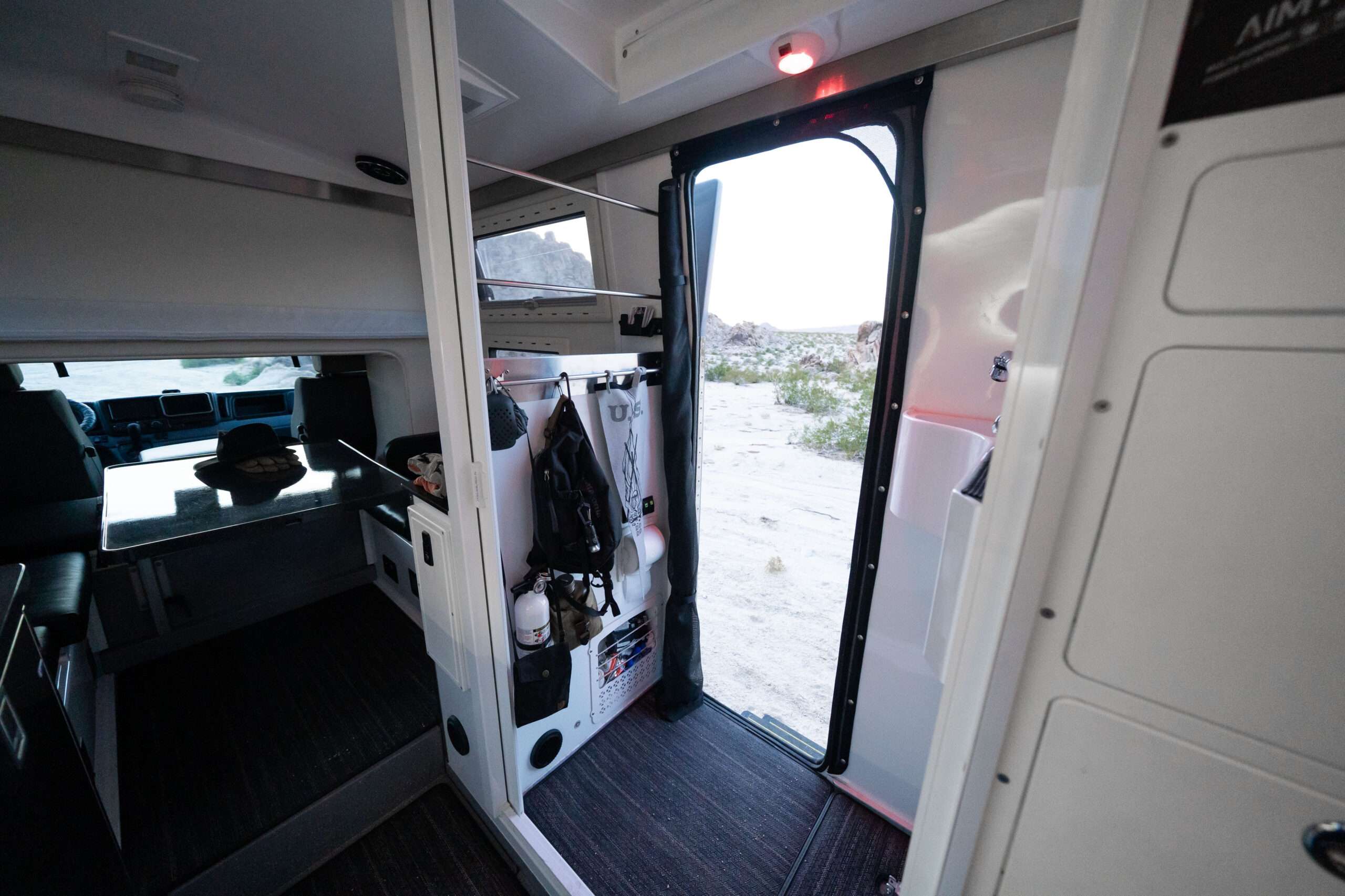 expedition truck bathroom