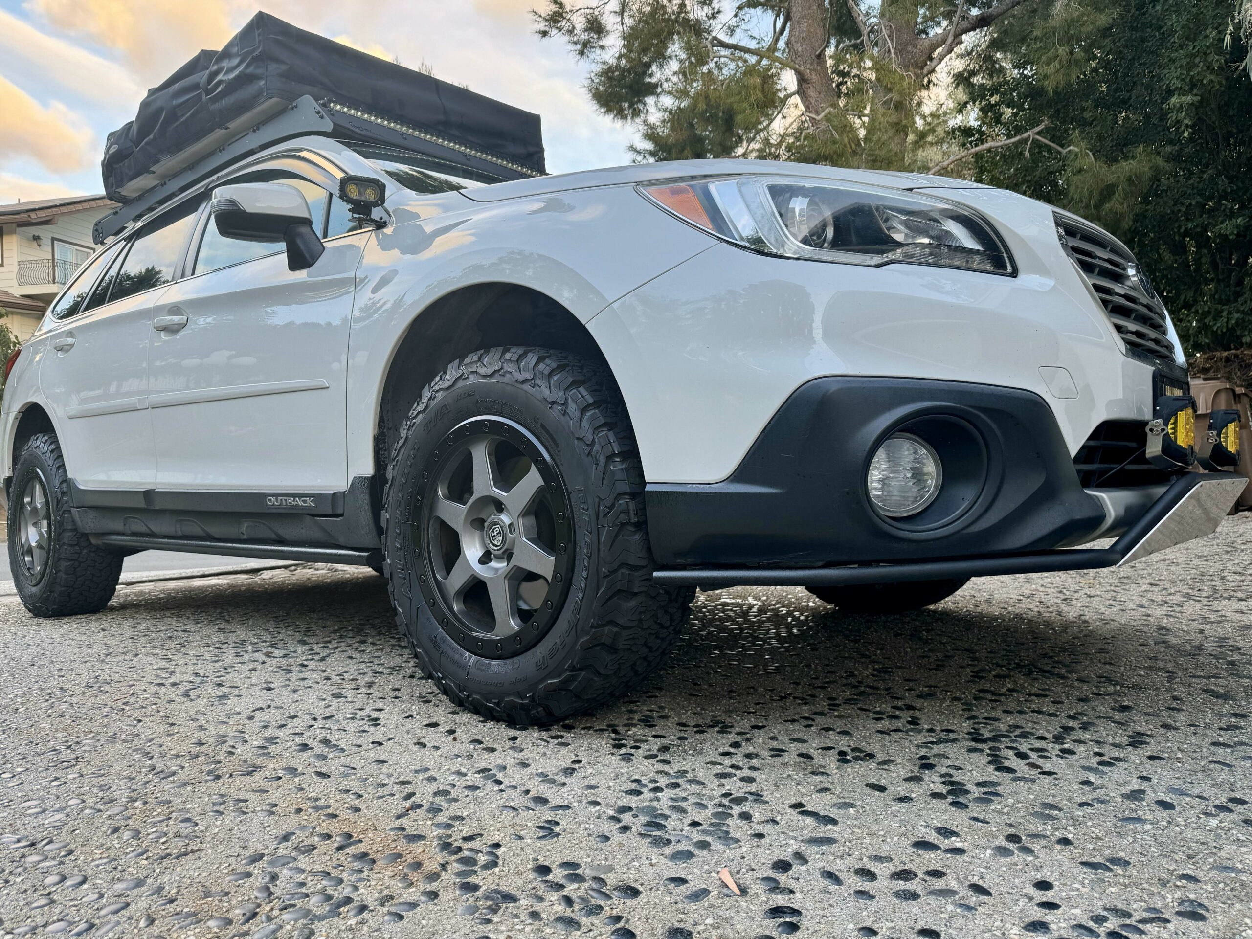 Subaru Outback overland rig