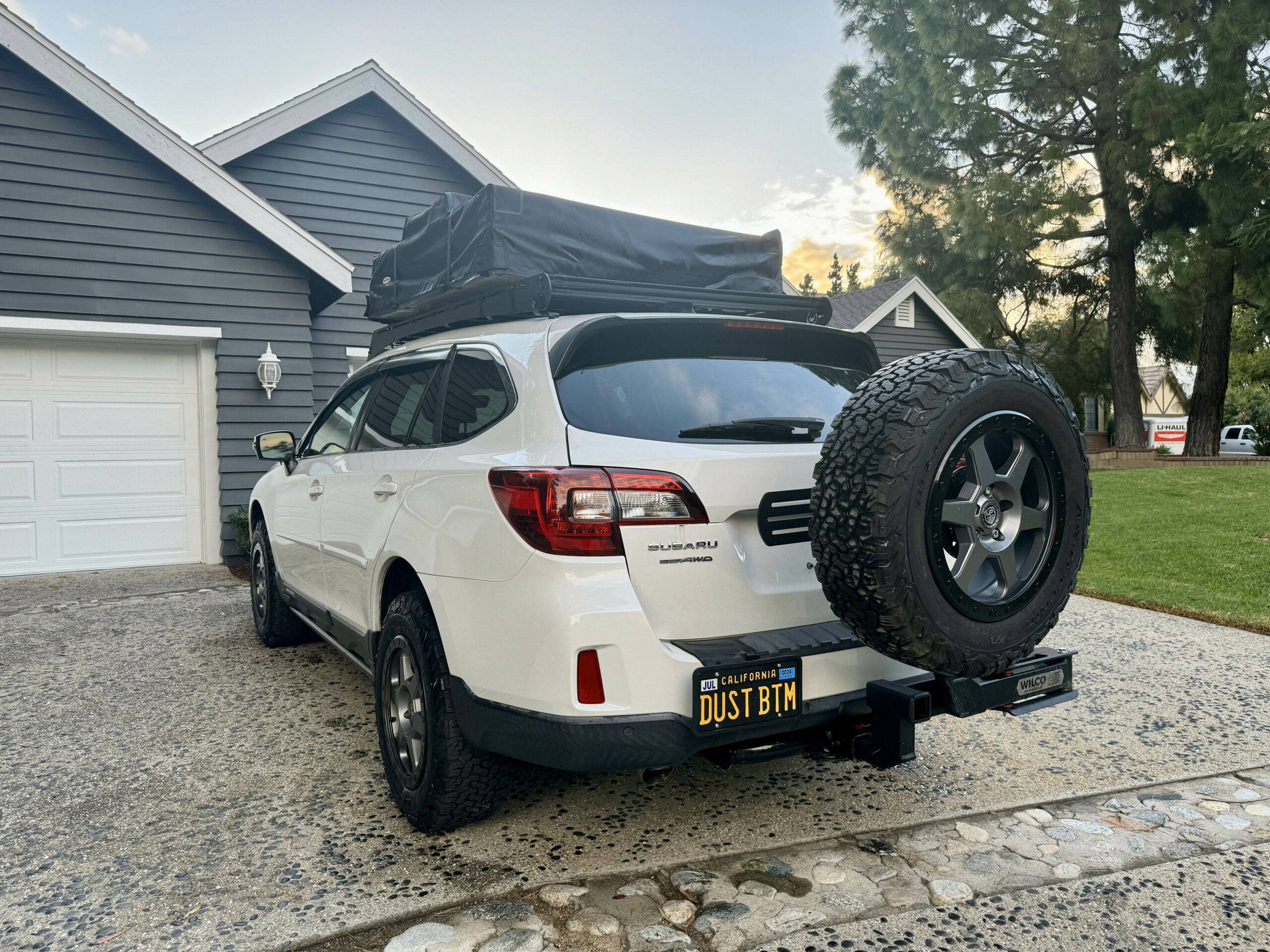 Subaru Outback overland build