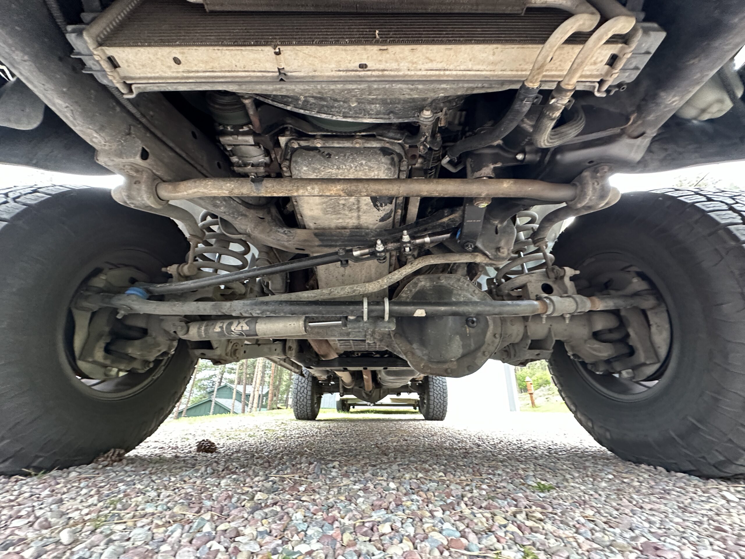 Ram 2500 underside