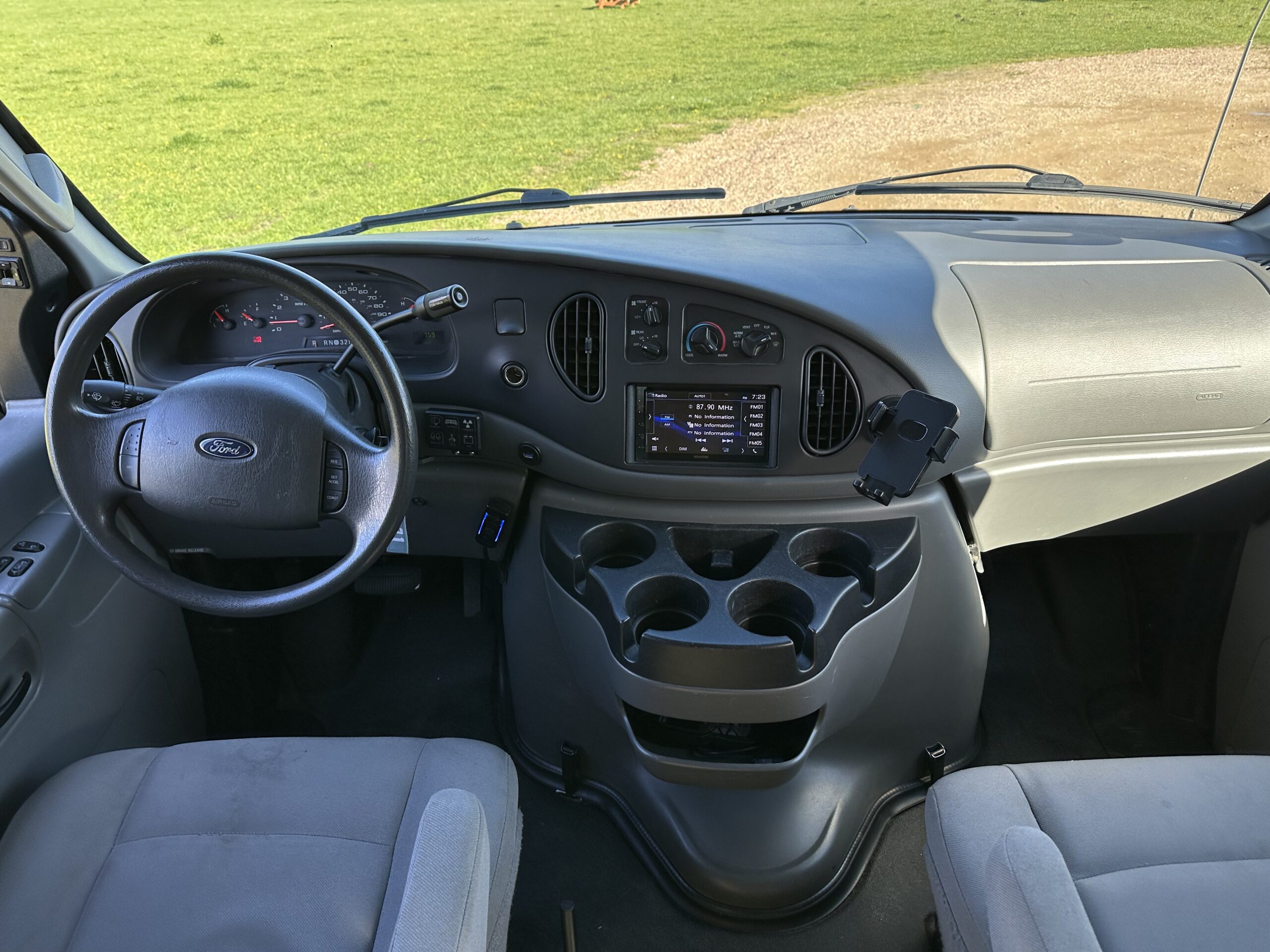 Ford E-350 interior 