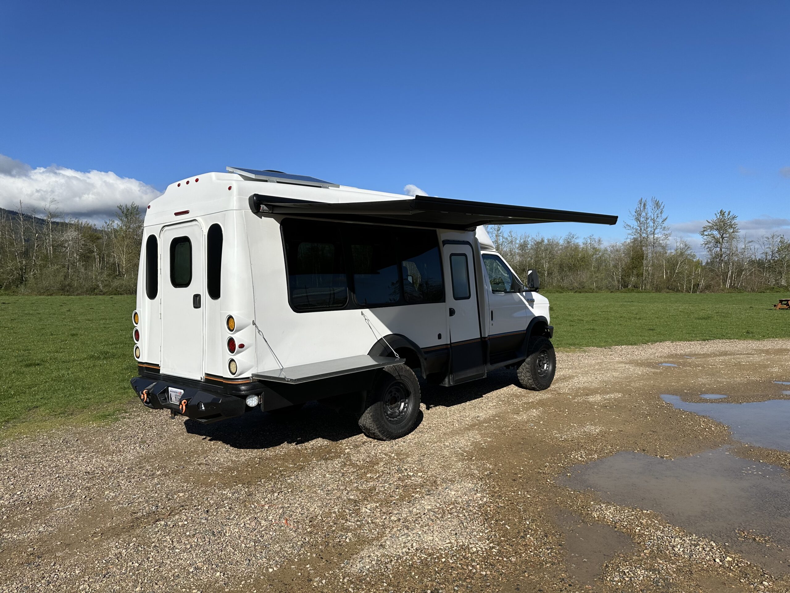 Ford E-350 overland camper 