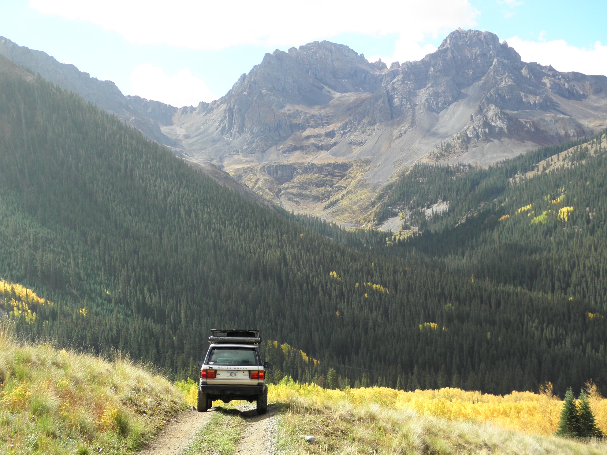 Range Rover P38 overland