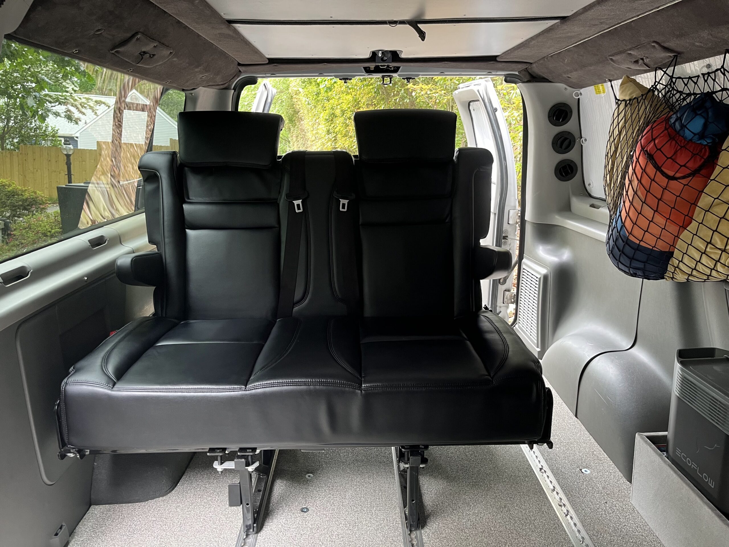 E-350 camper interior