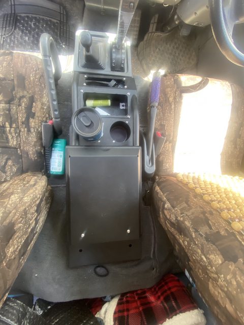 Delica custom center console 