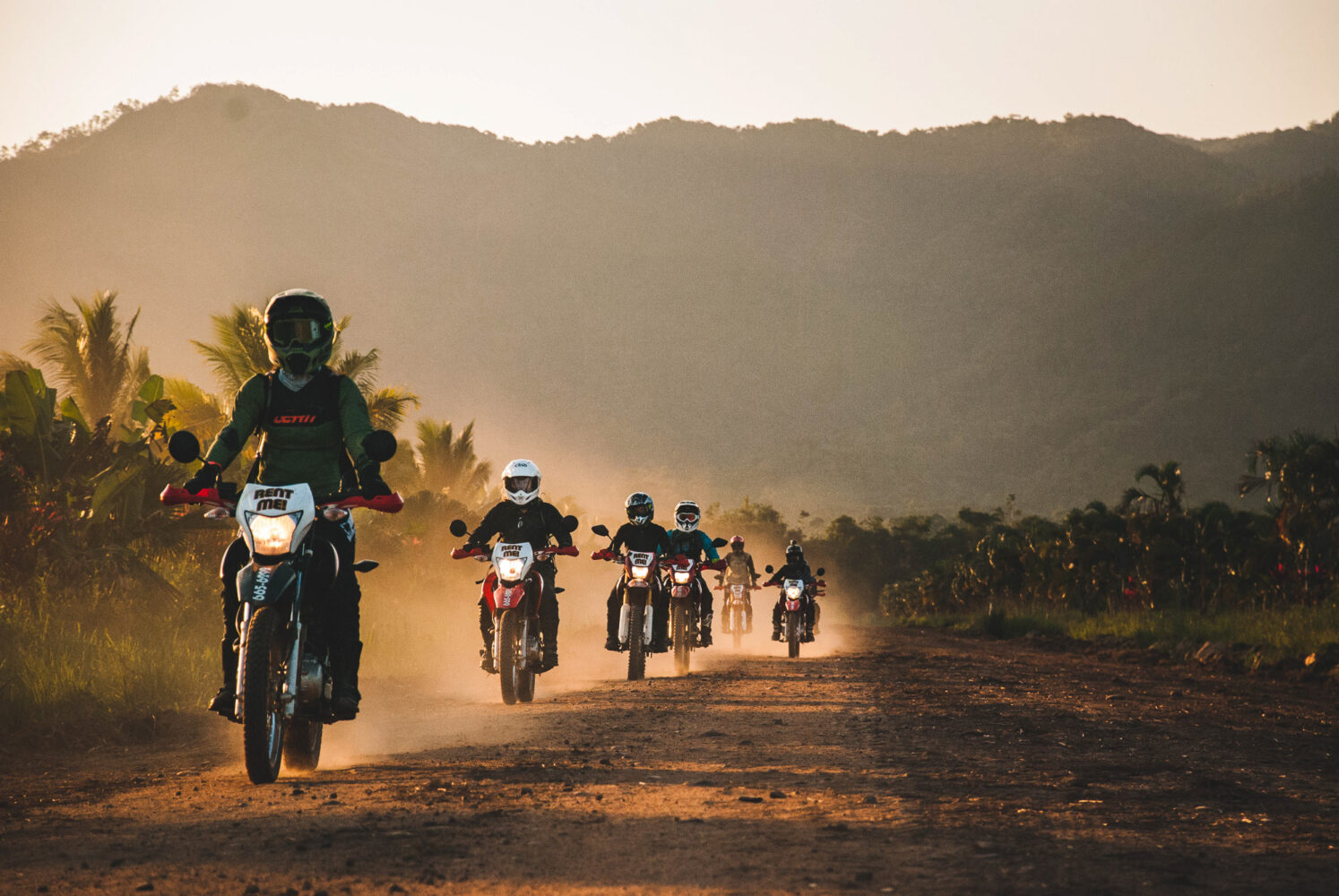 motorcycle convoy