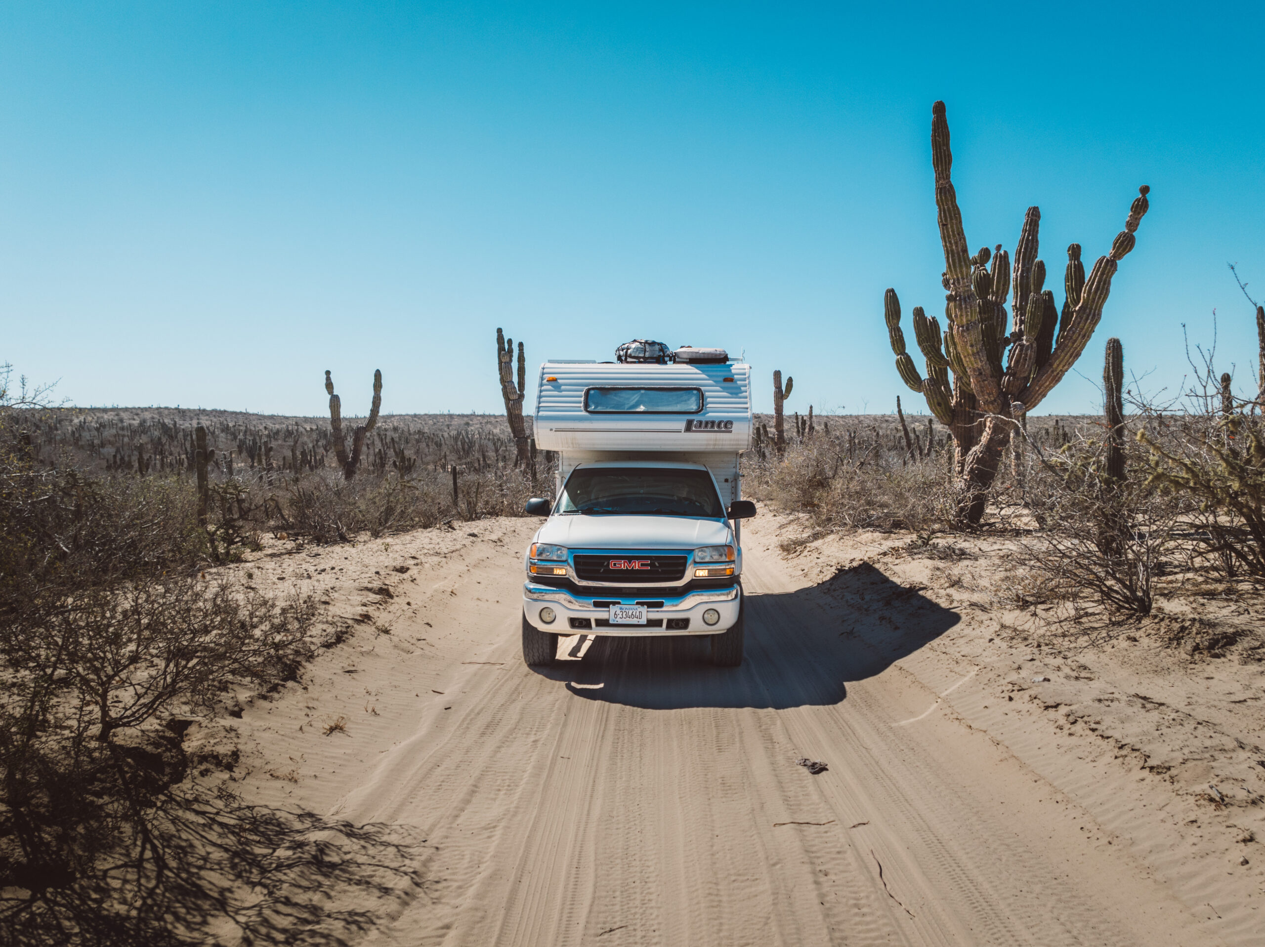 GMC Sierra 2500 overland camper 