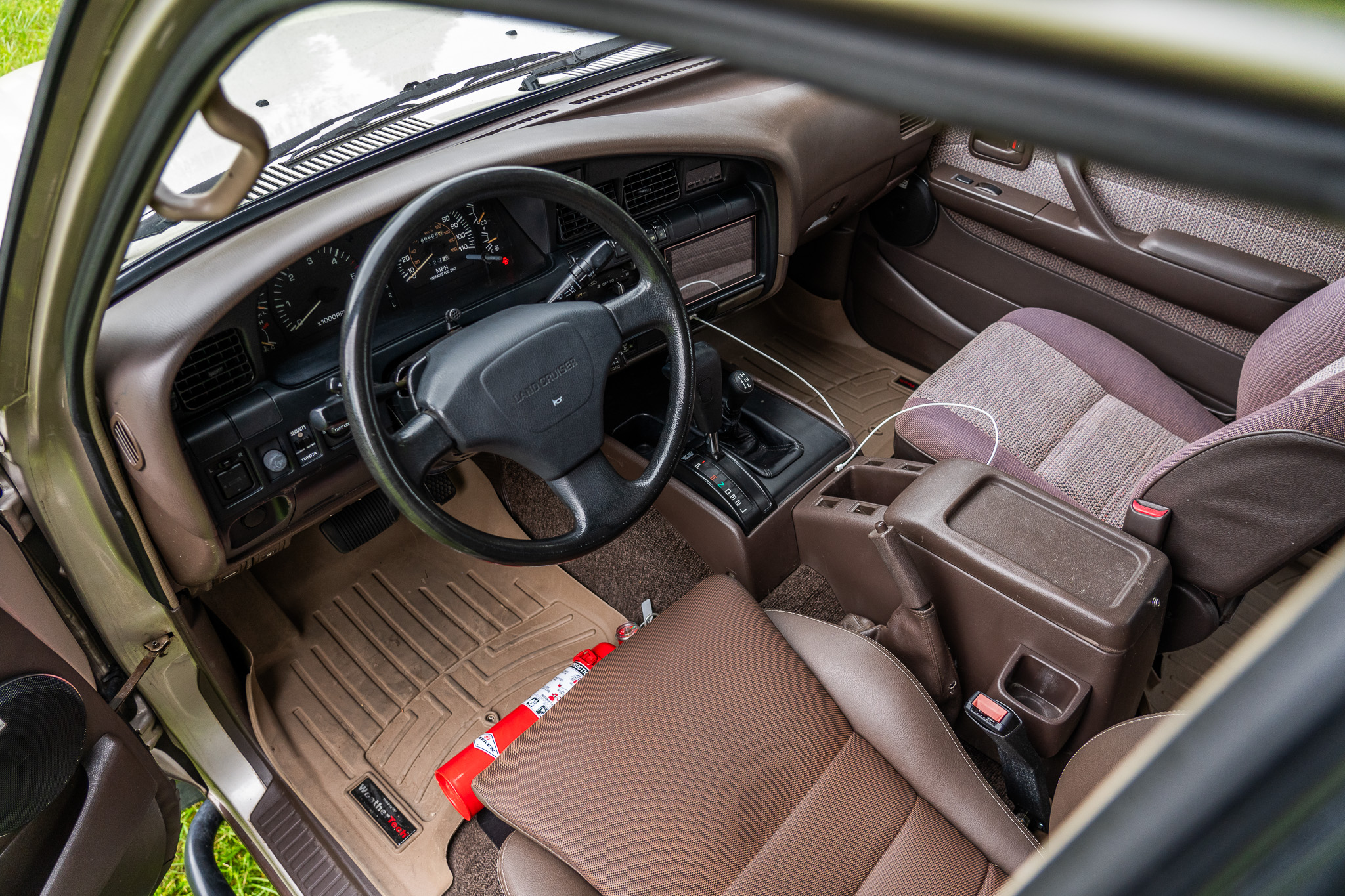 80 Series cab interior 