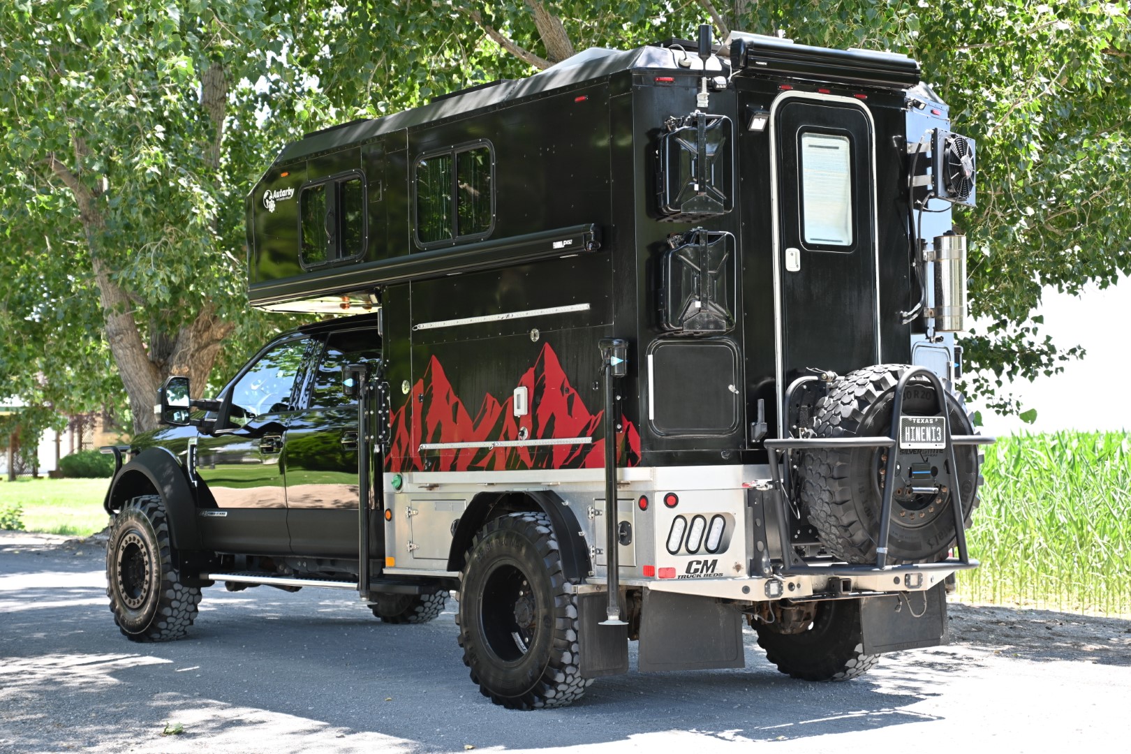 F-450 overland camper 