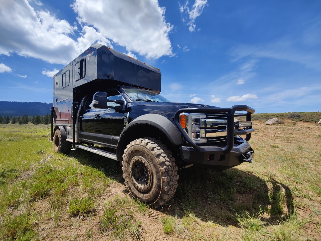 F-450 overland camper 