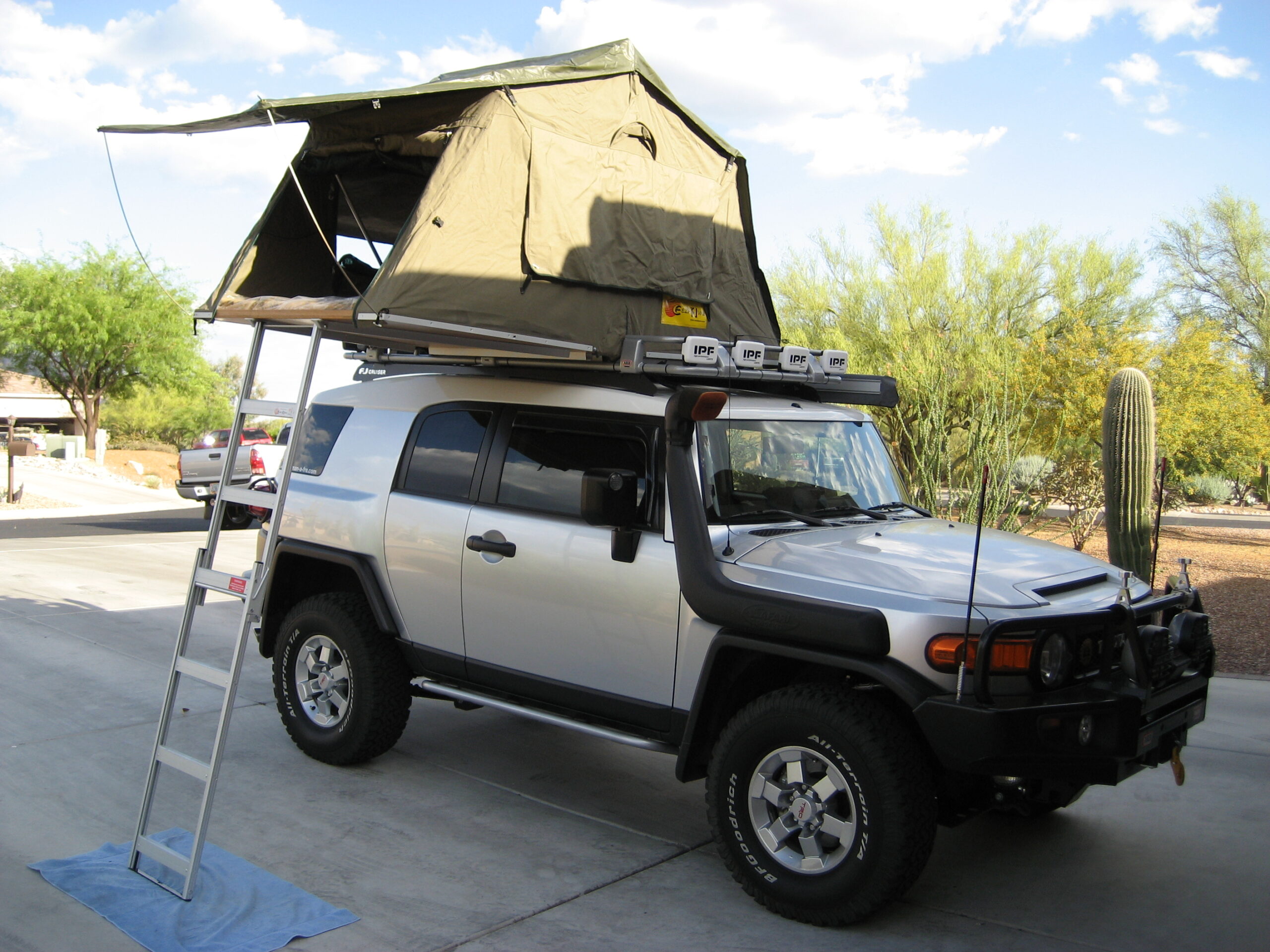 Toyota overland build