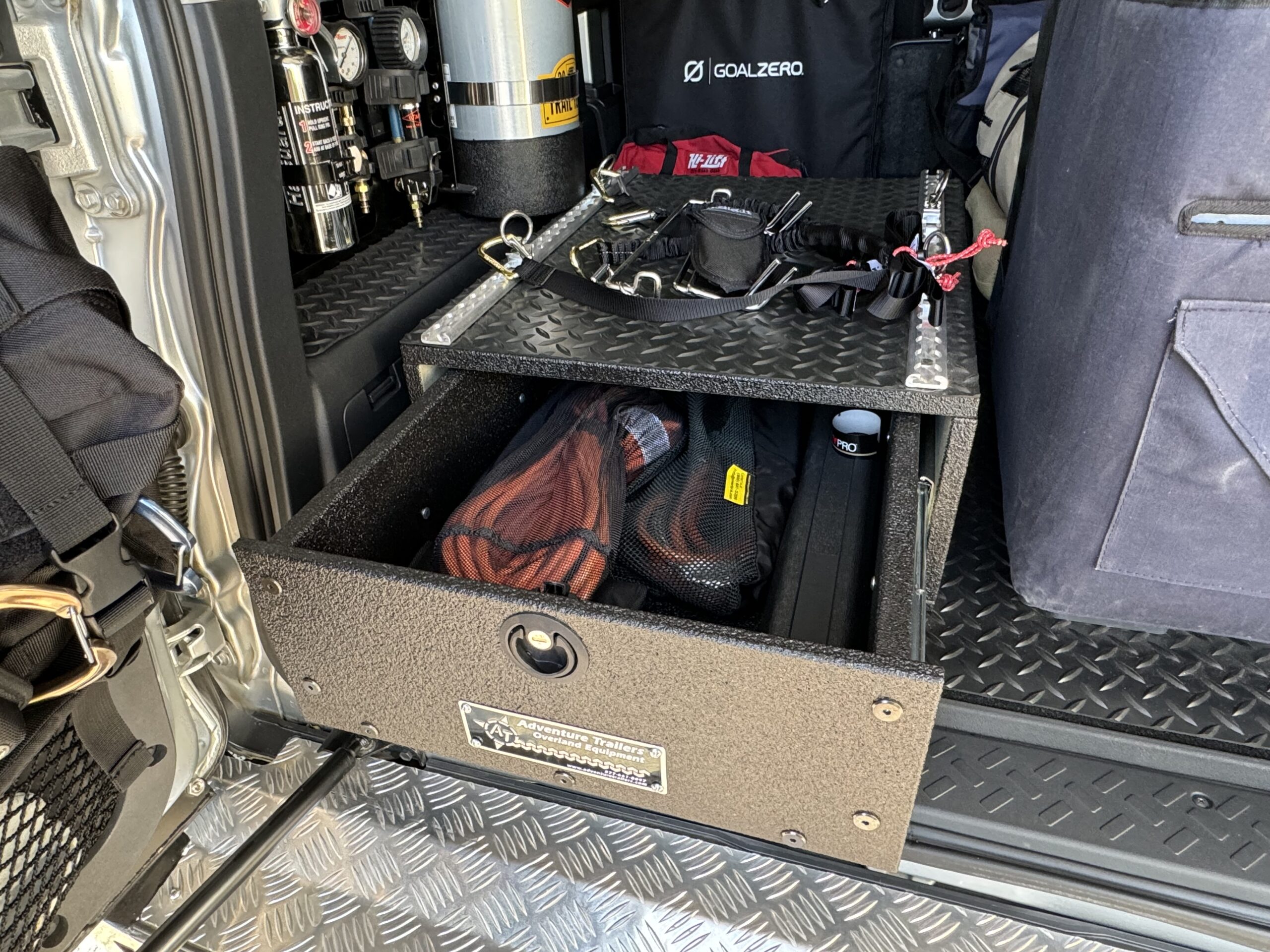 FJ Cruiser rear storage