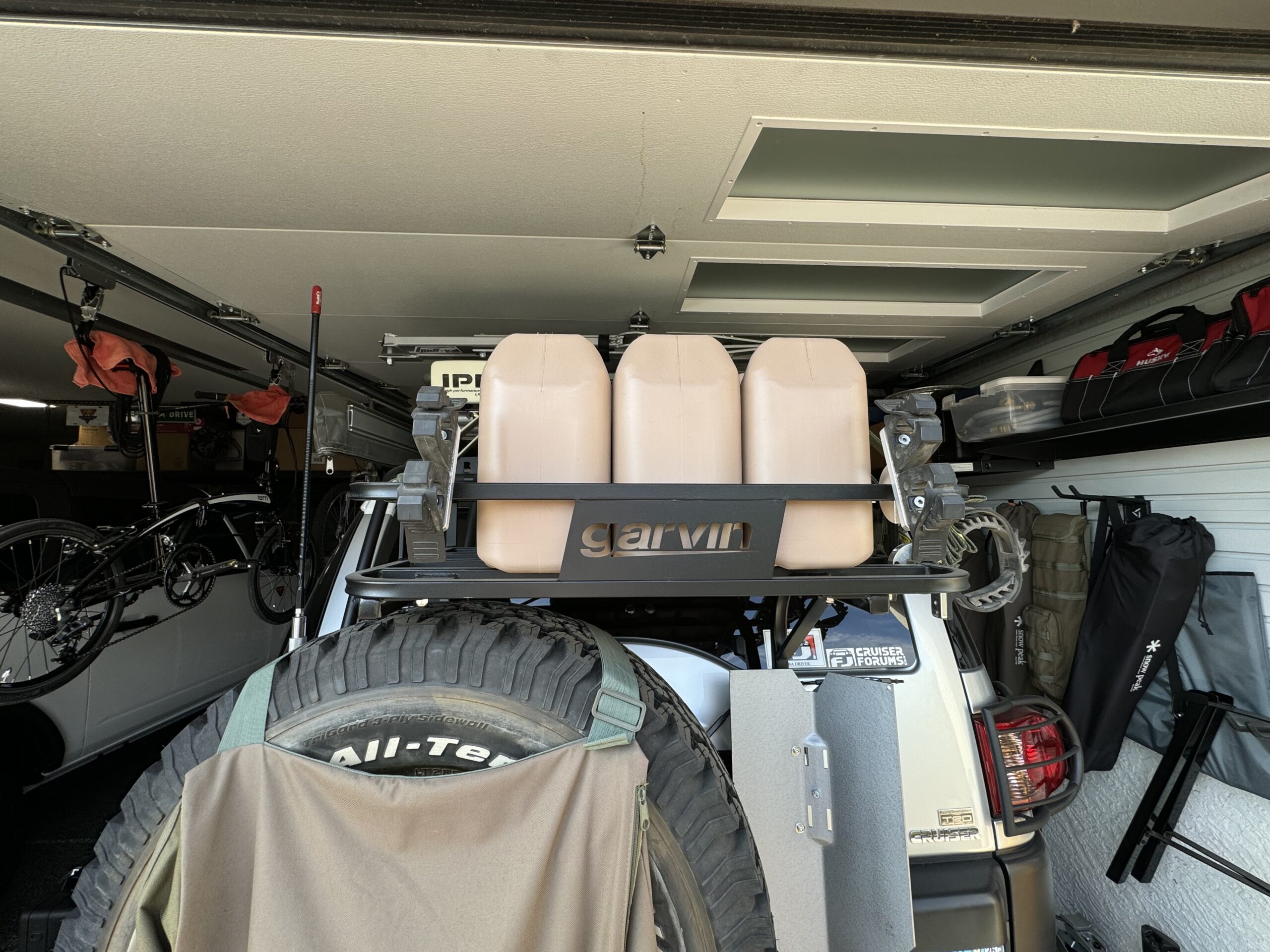 FJ Cruiser rear storage 