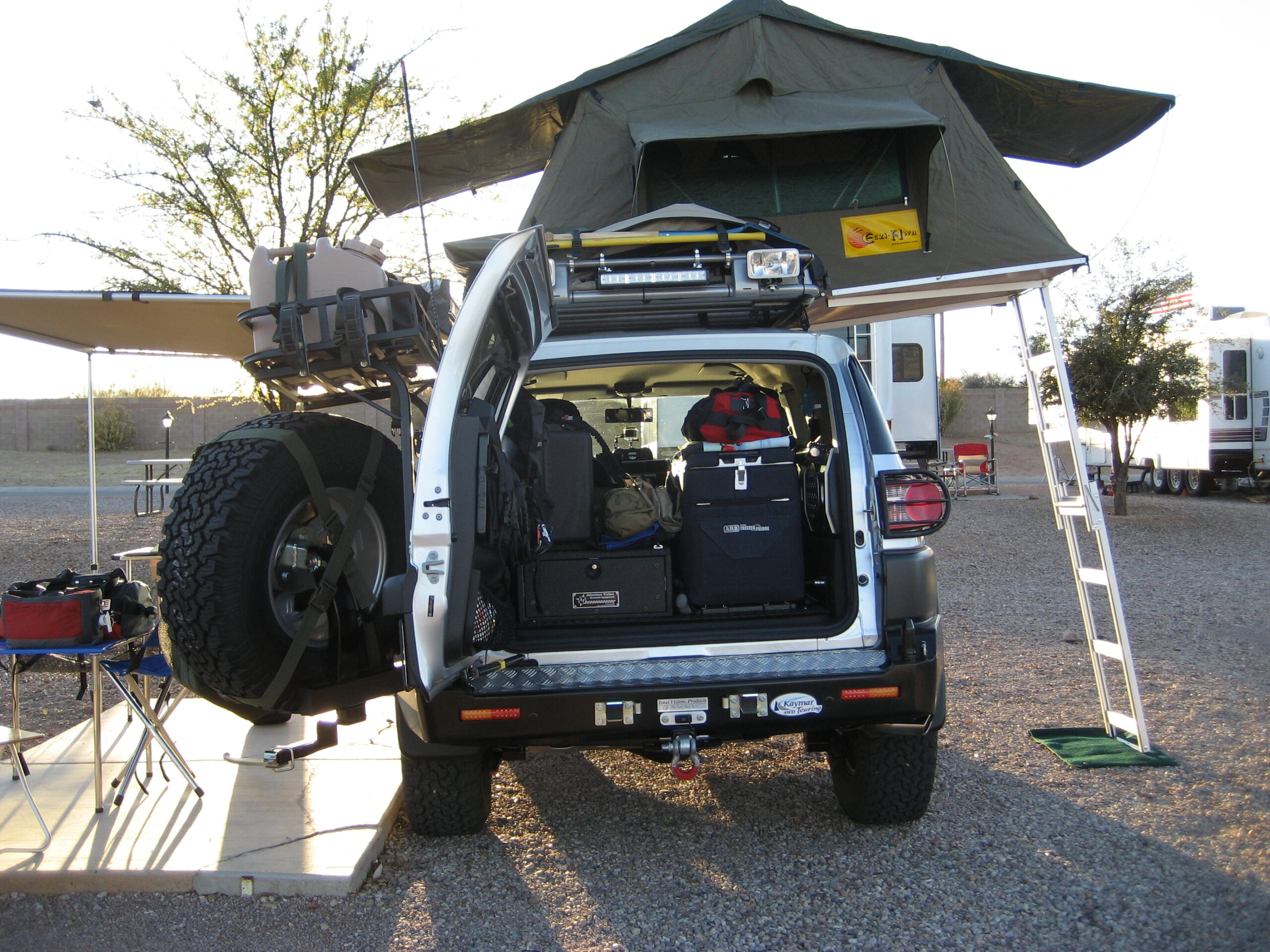 FJ Cruiser overland build