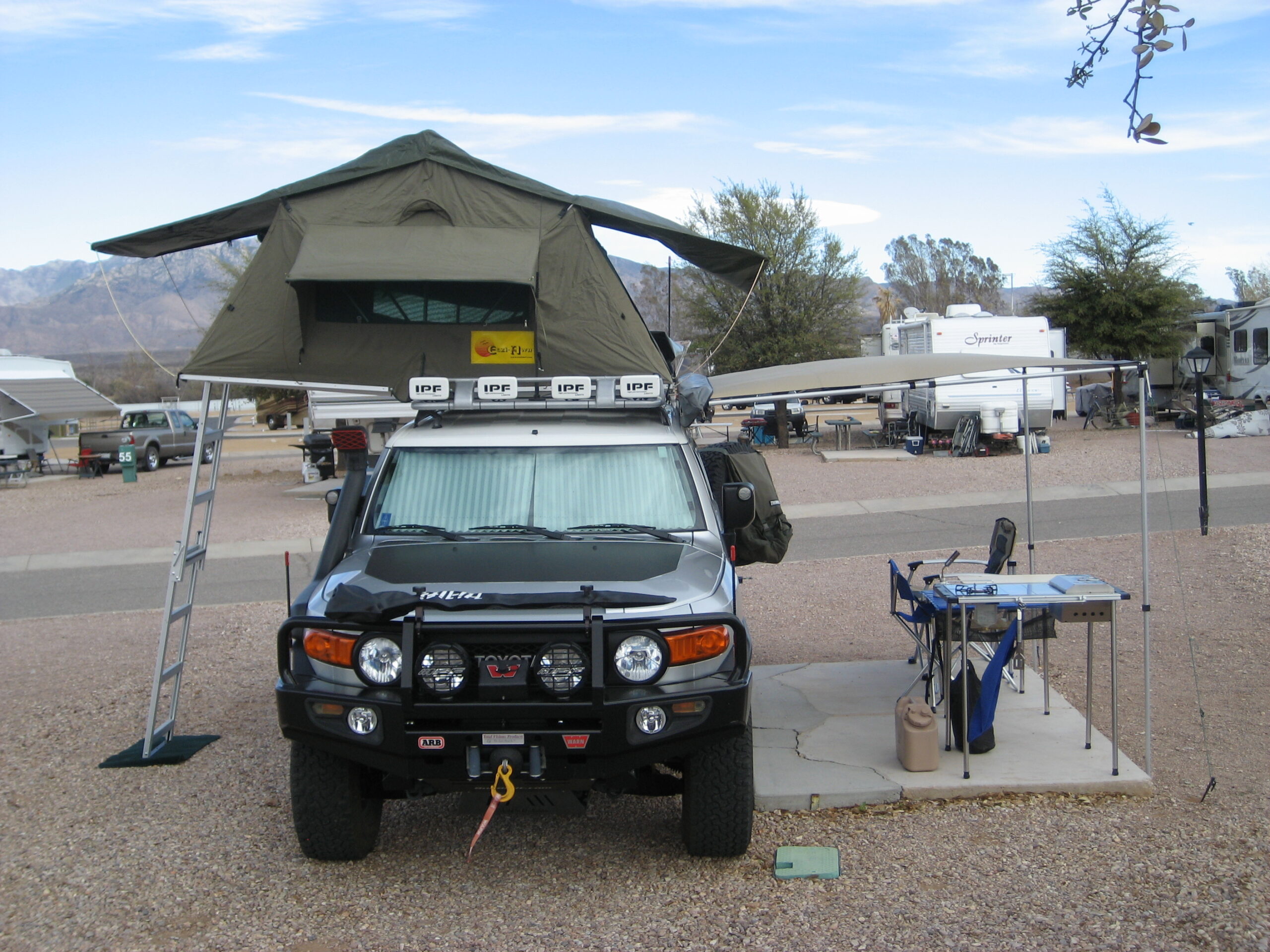 Toyota FJ Cruiser overland build