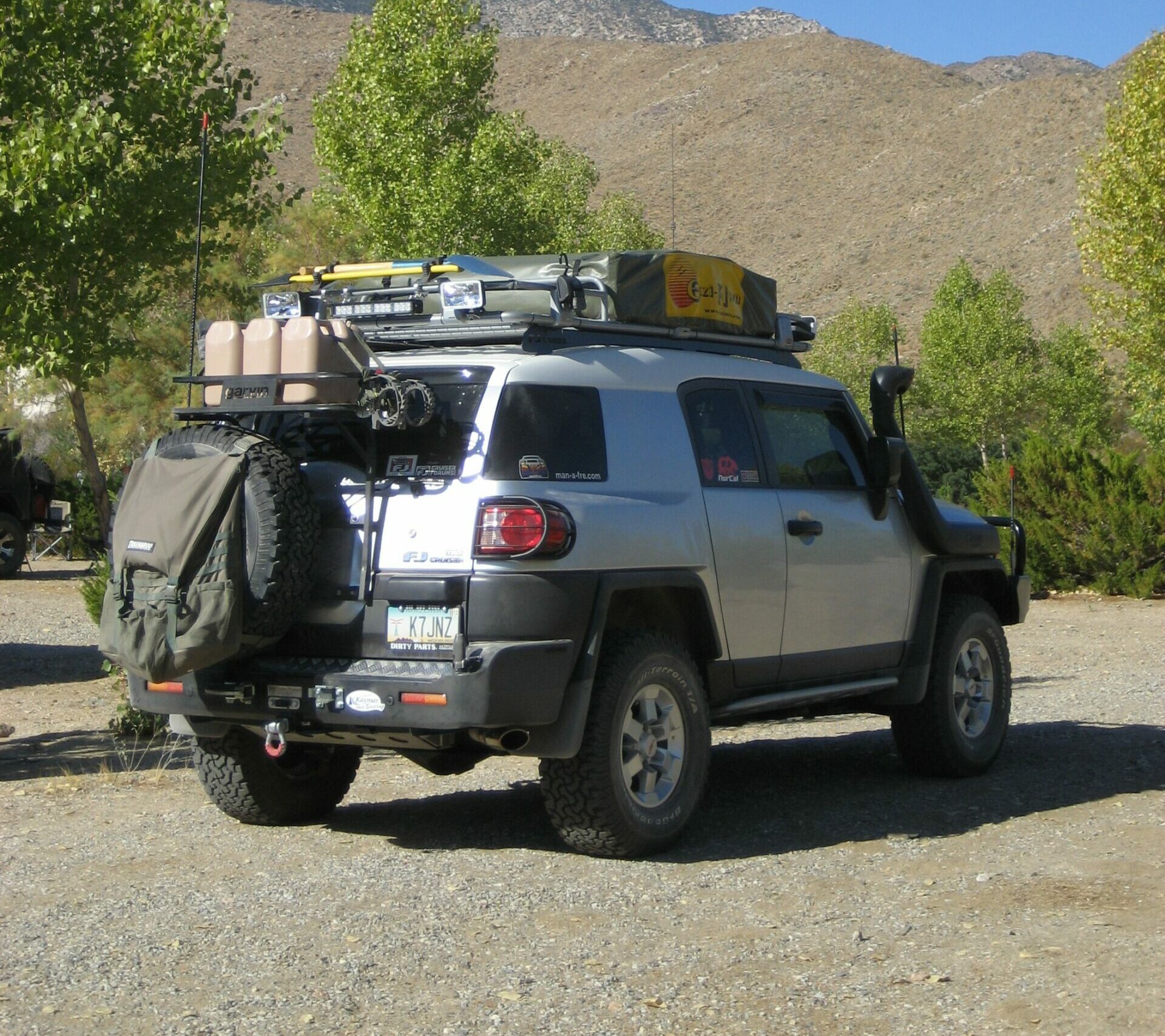 Toyota FJ Cruiser overland 