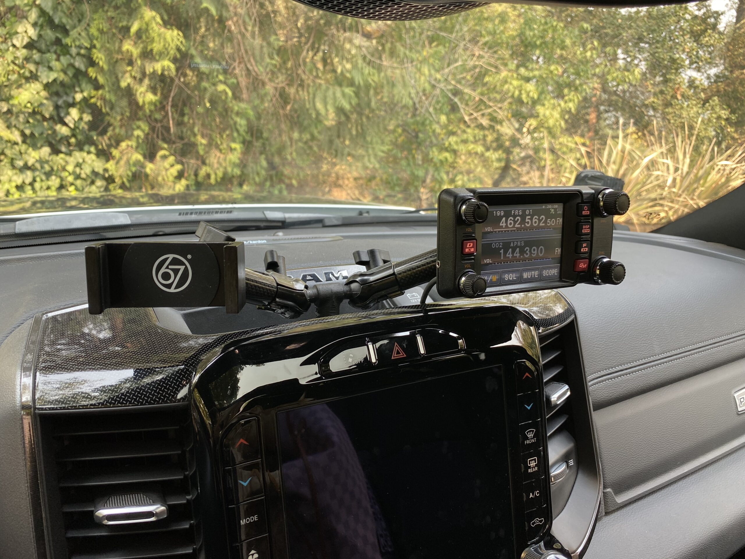 Power Wagon cab interior 