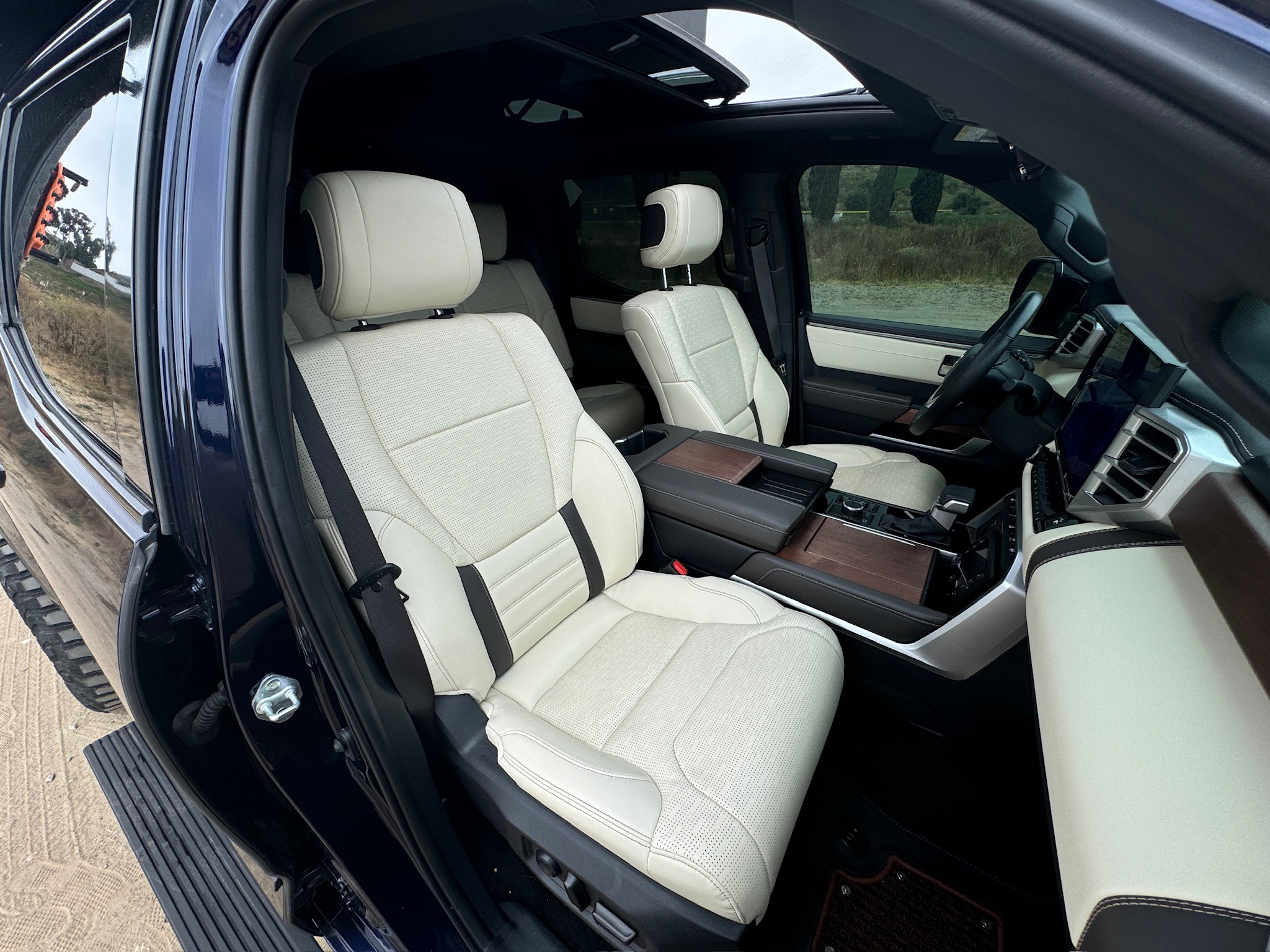 Toyota Tundra cab interior 