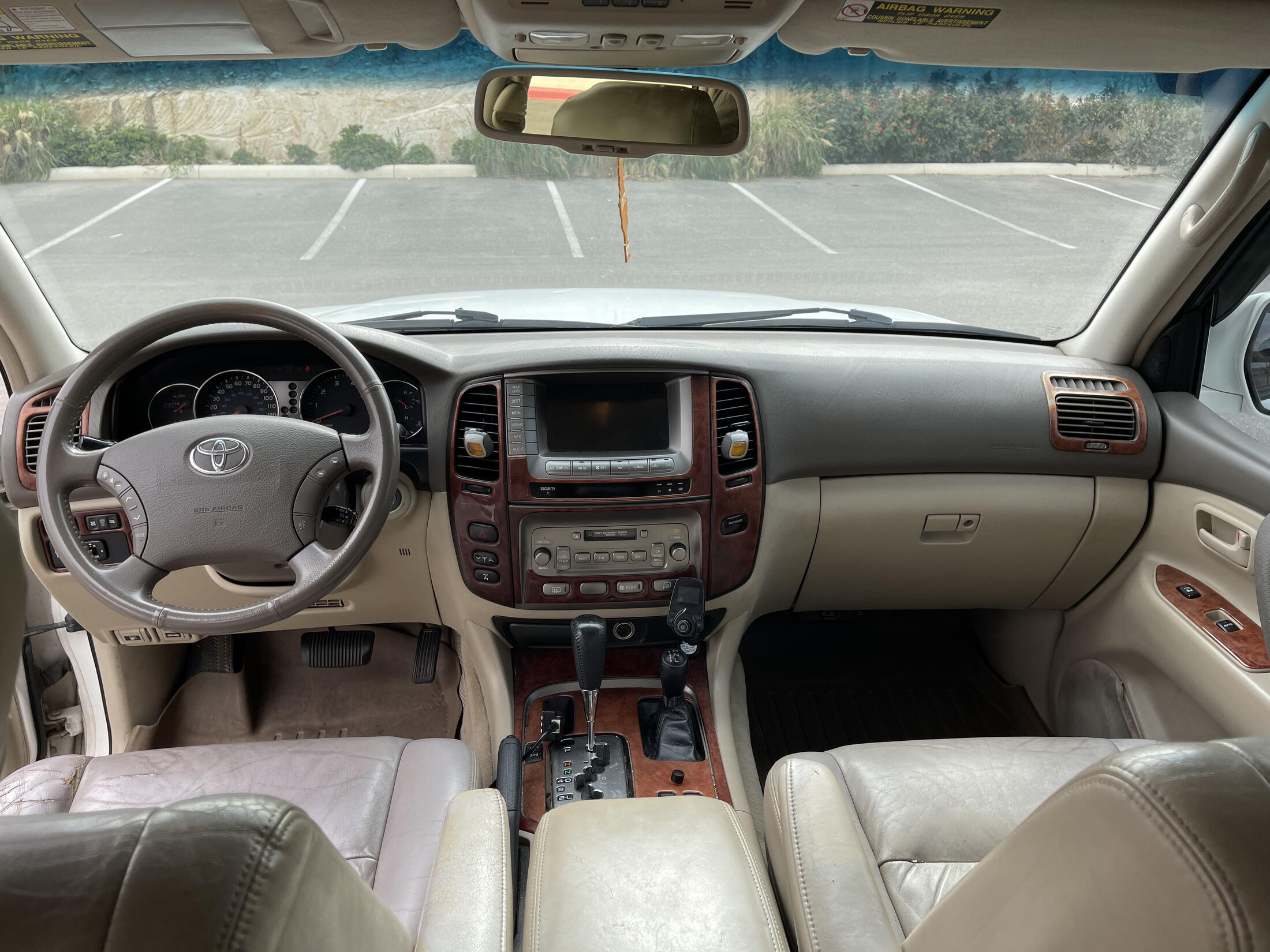 Land Cruiser interior