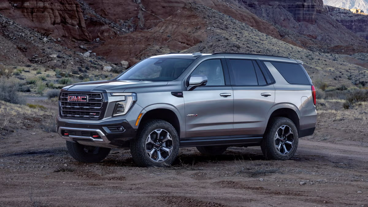 Updates to 2025 GMC Yukon AT4