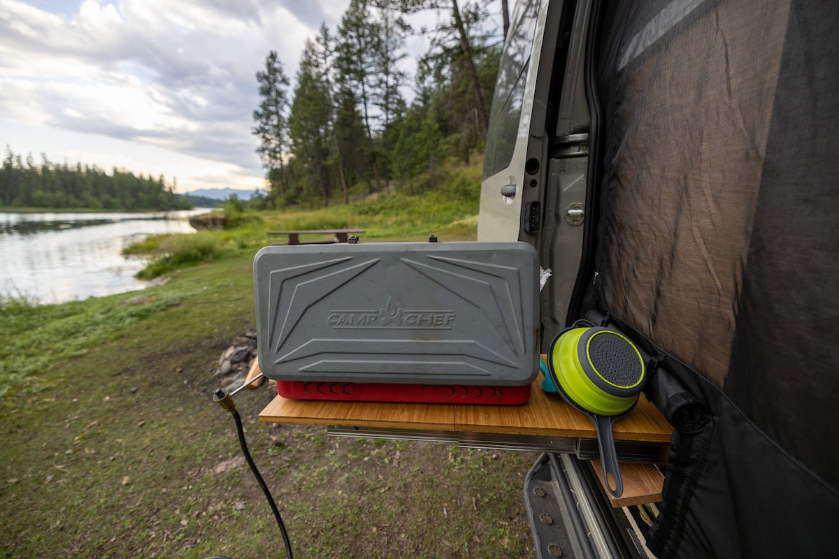 Sprinter outside camper 