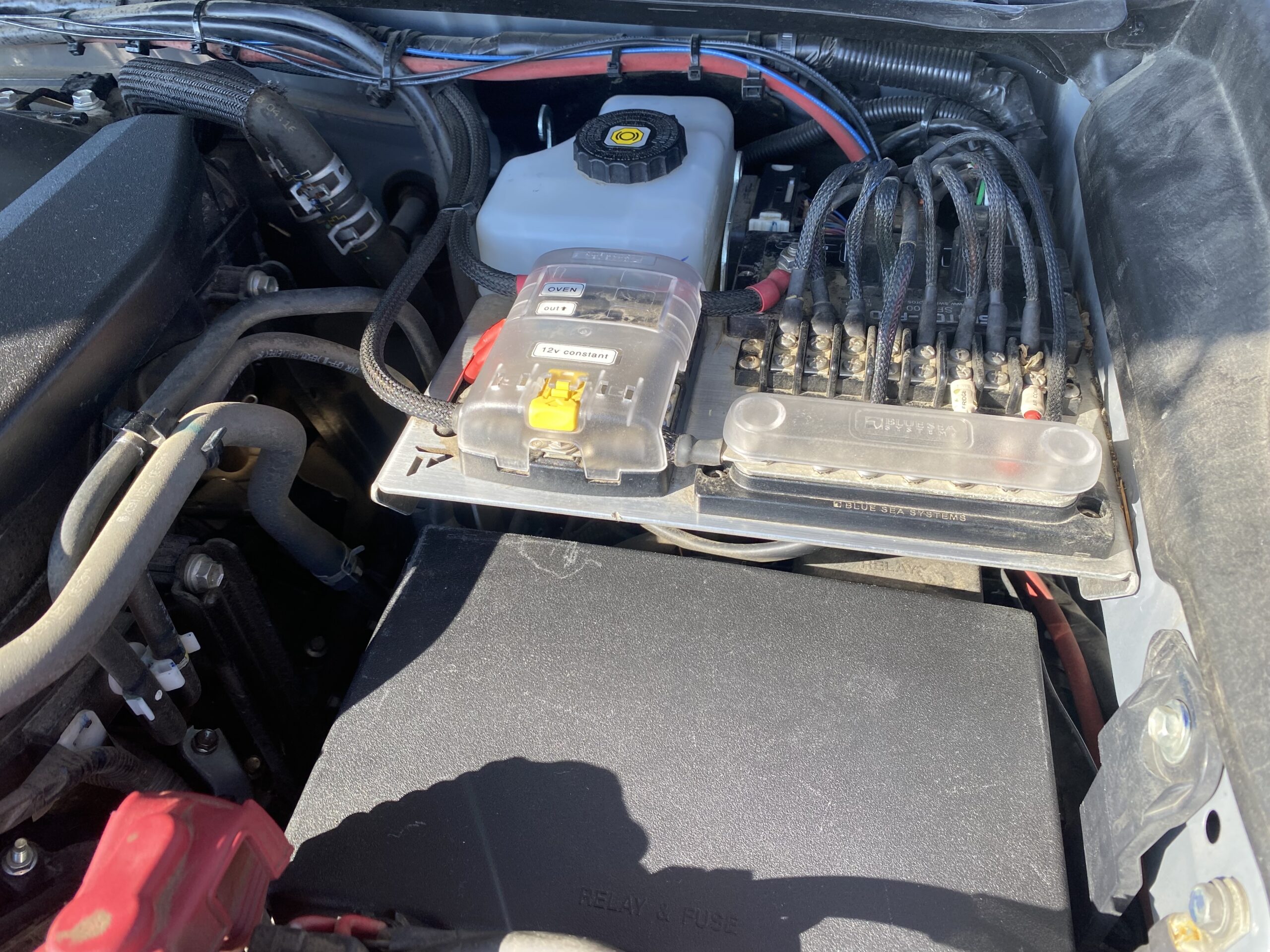 Tacoma engine bay