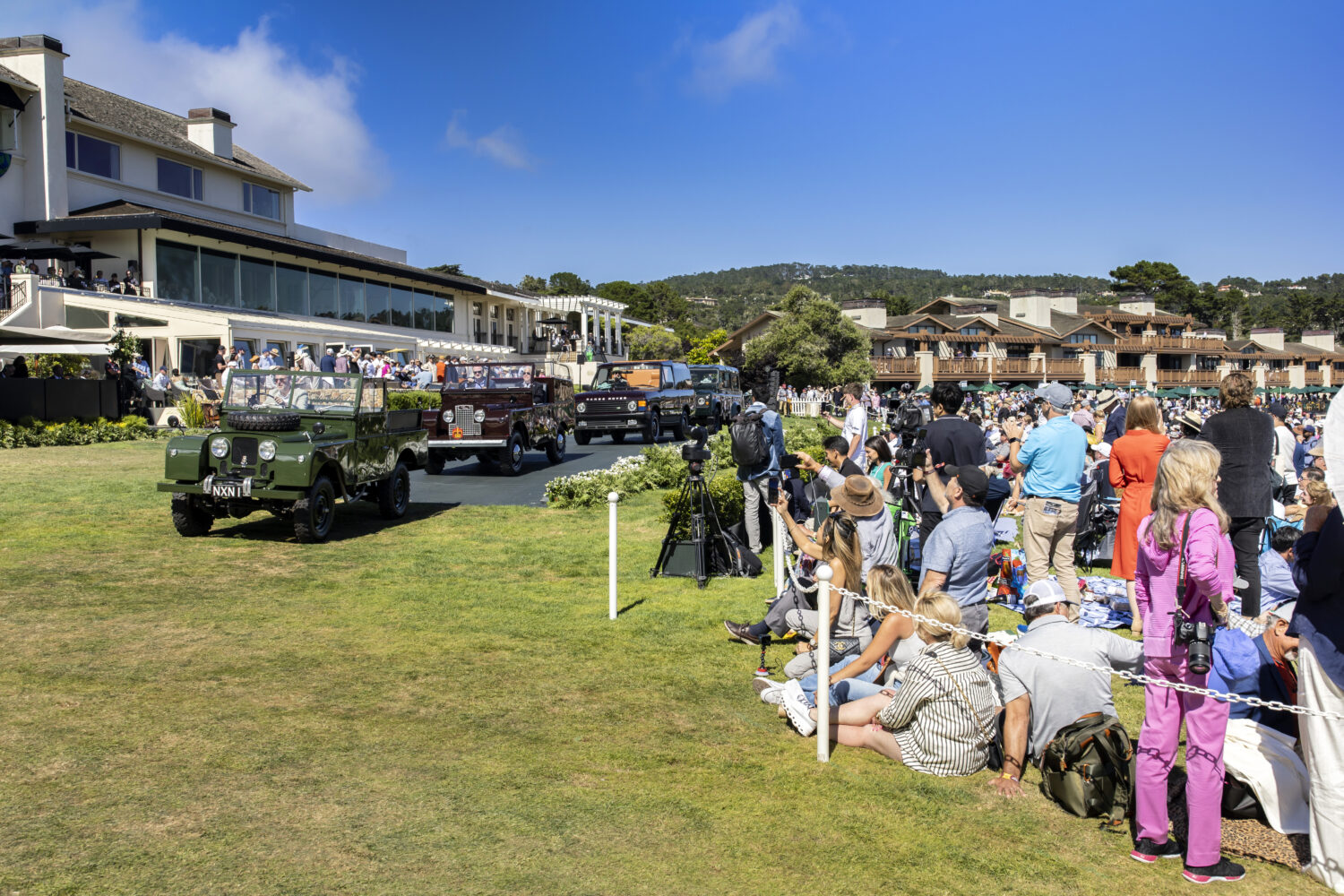 Queen Elizabeth II - Land Rovers