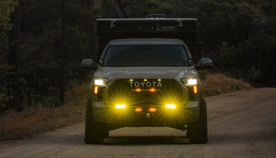 Baja Designs Amber Fog Pocket Kits for Toyota Trucks