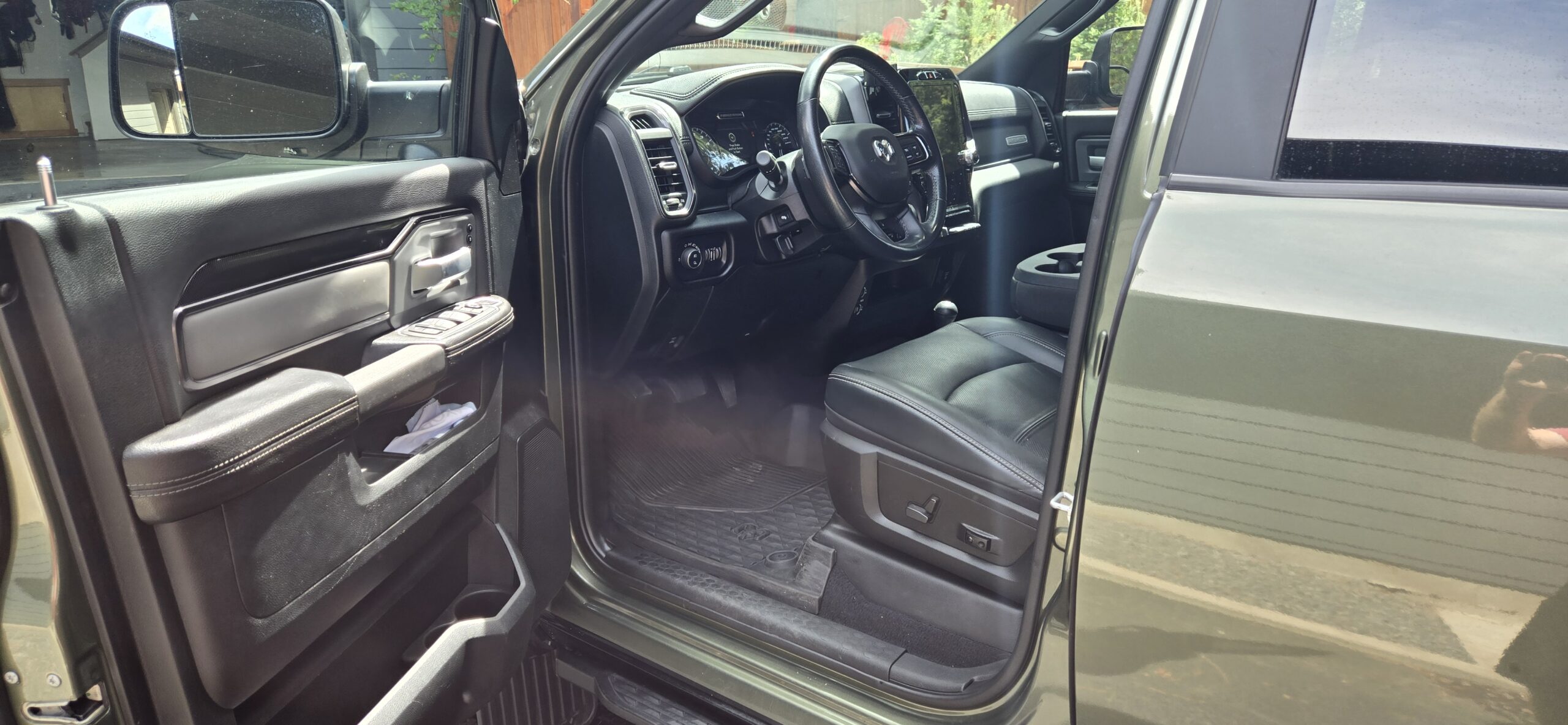 Power Wagon interior