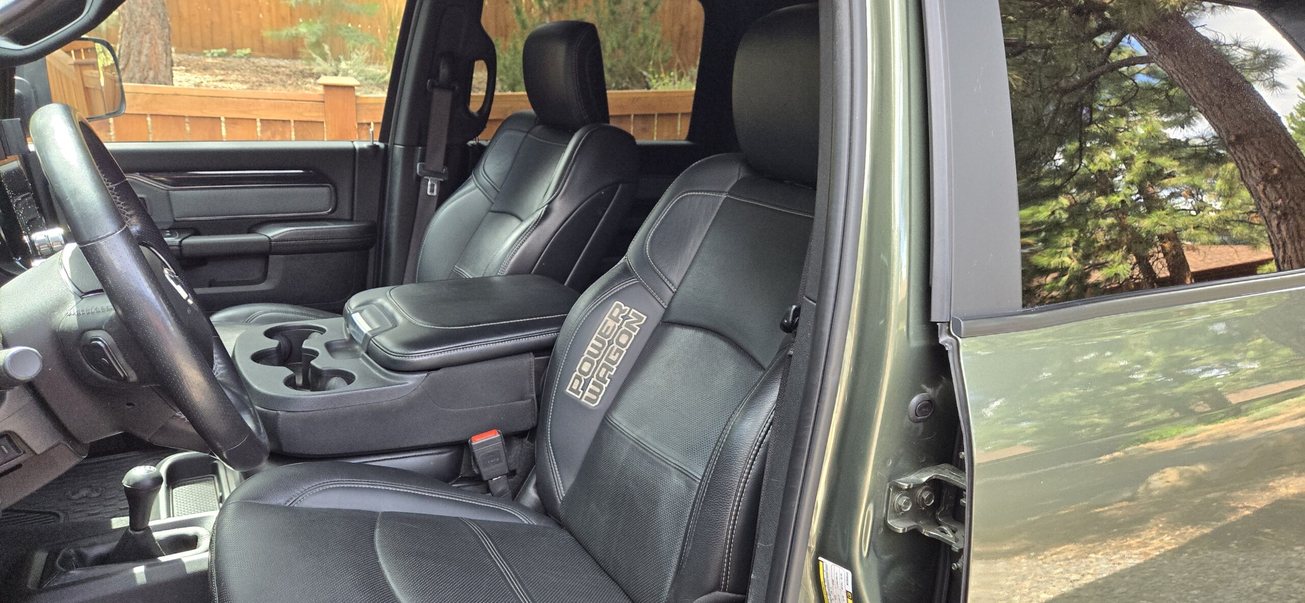 Power Wagon interior 