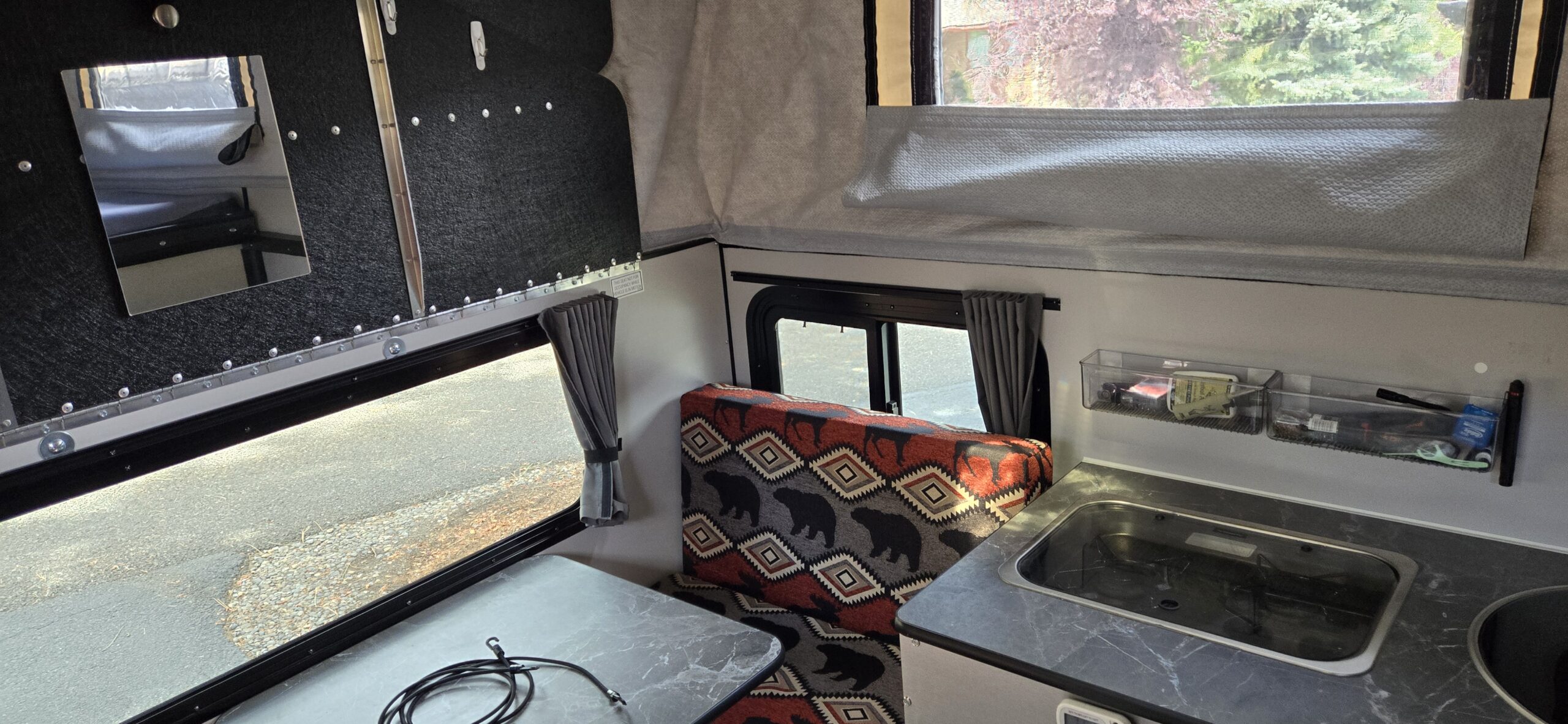 Four Wheel Campers interior 