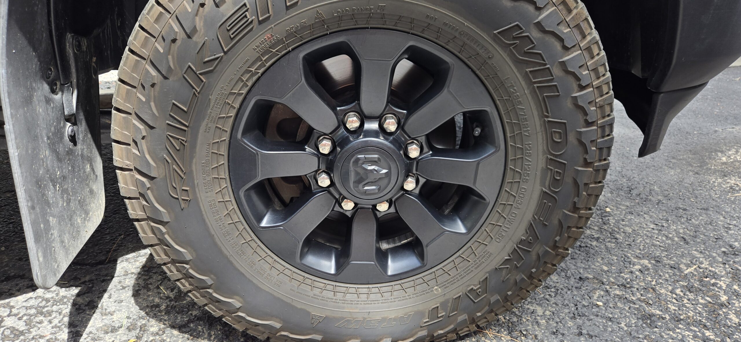 Power Wagon wheels 