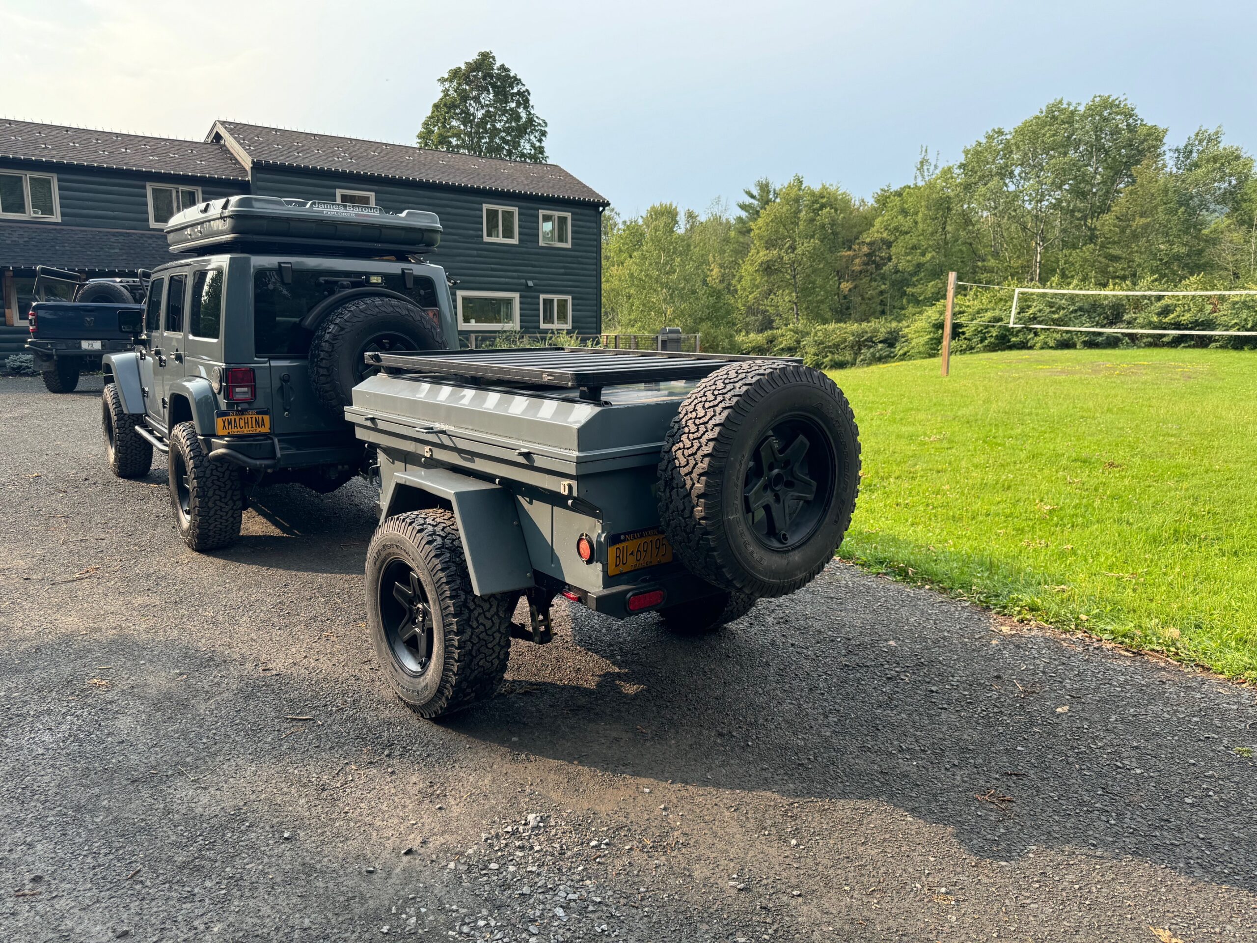 Wrangler overland trailer 