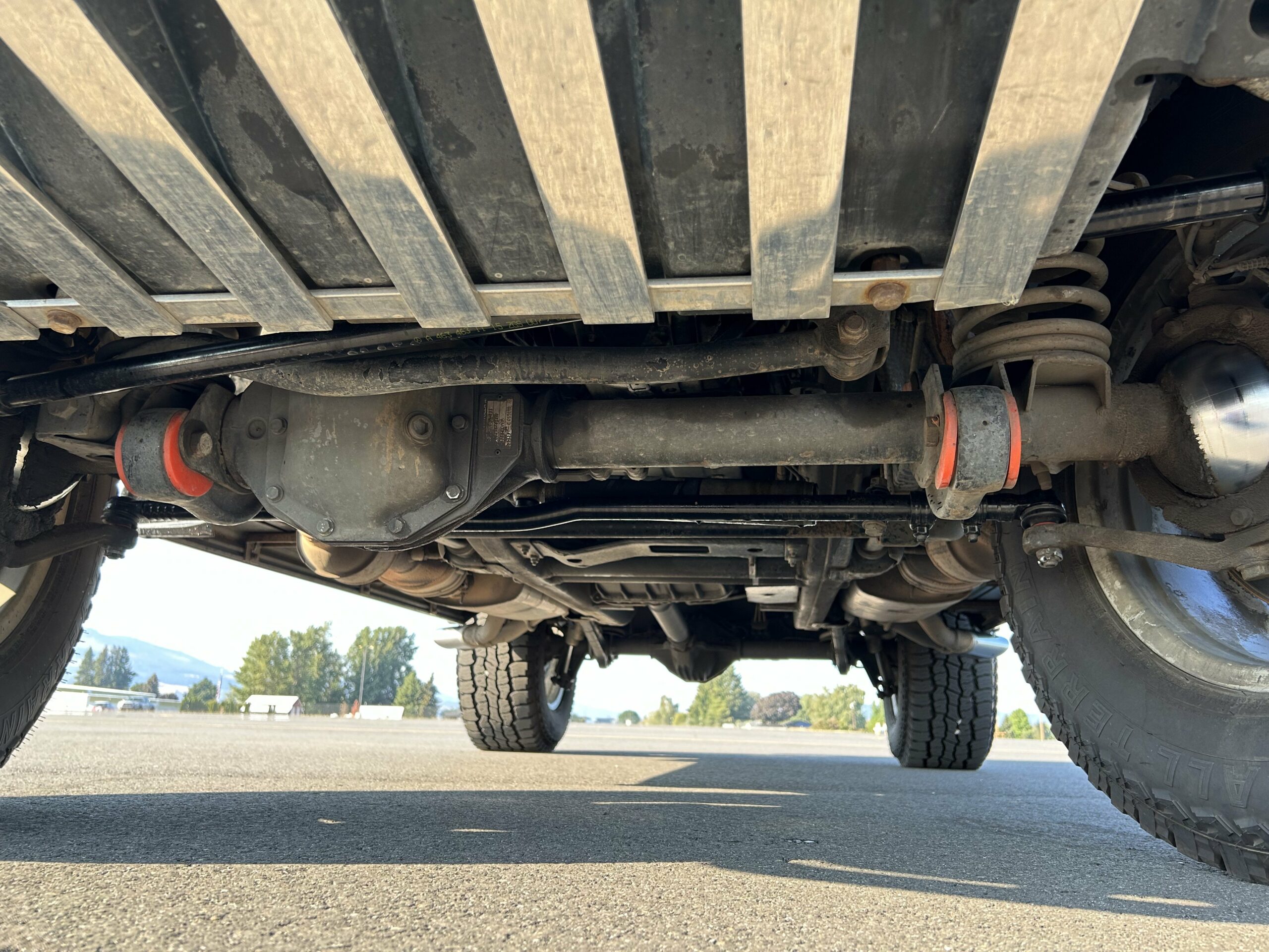 G55 AMG underside 