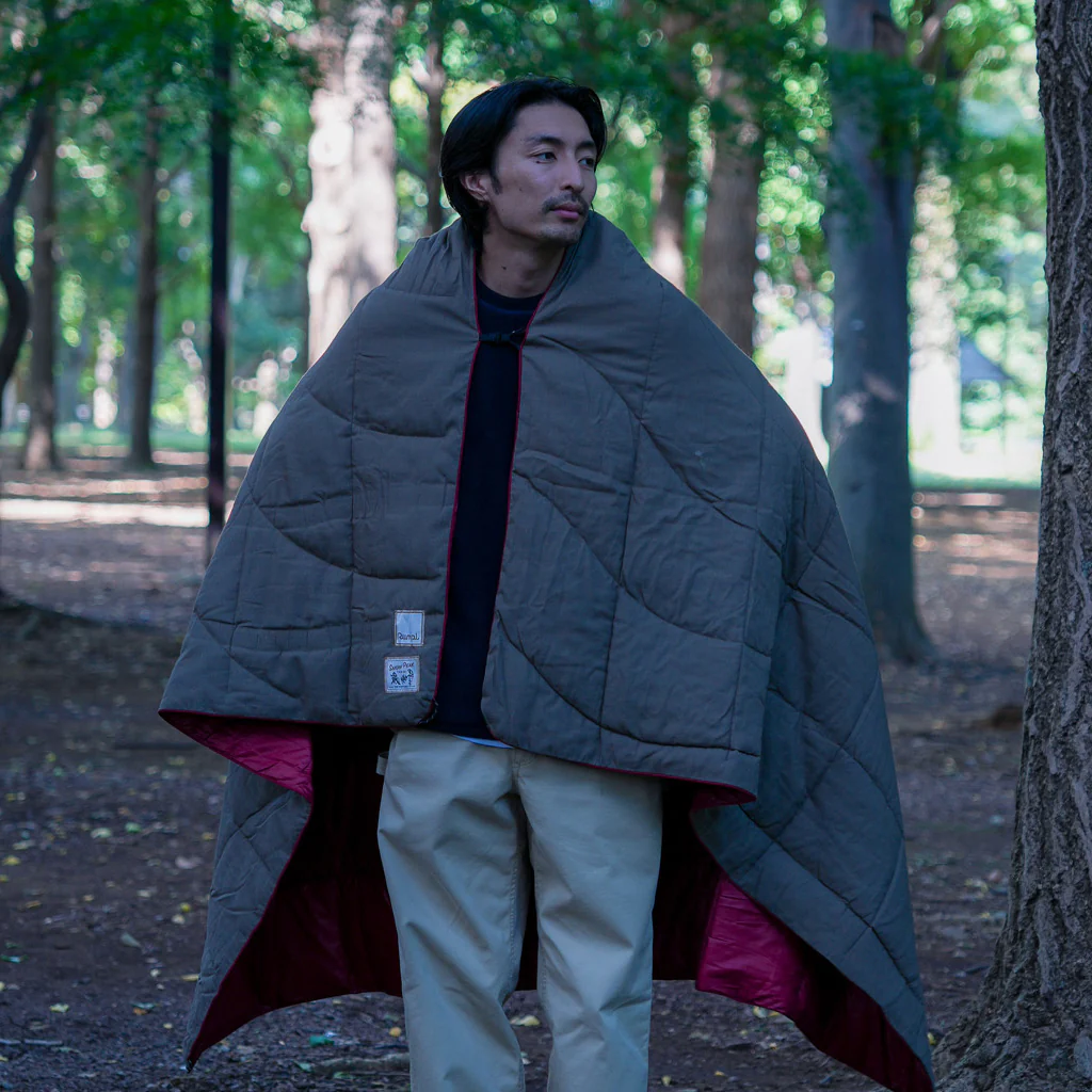 Rumpl and Snow Peak Collaborate on Takibi Blanket Overland News