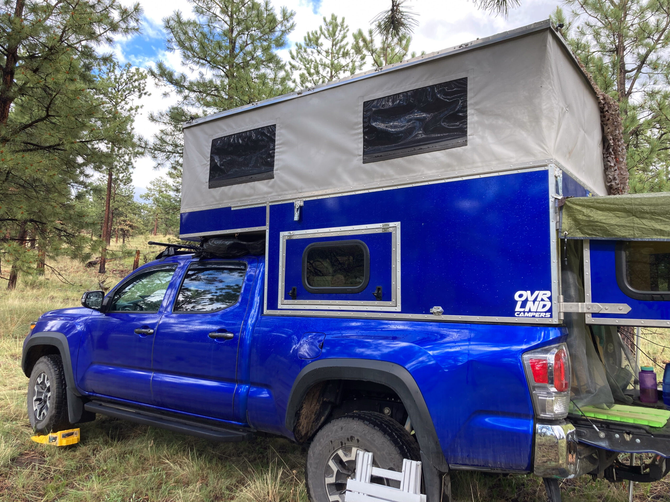 Toyota Tacoma overland camper 