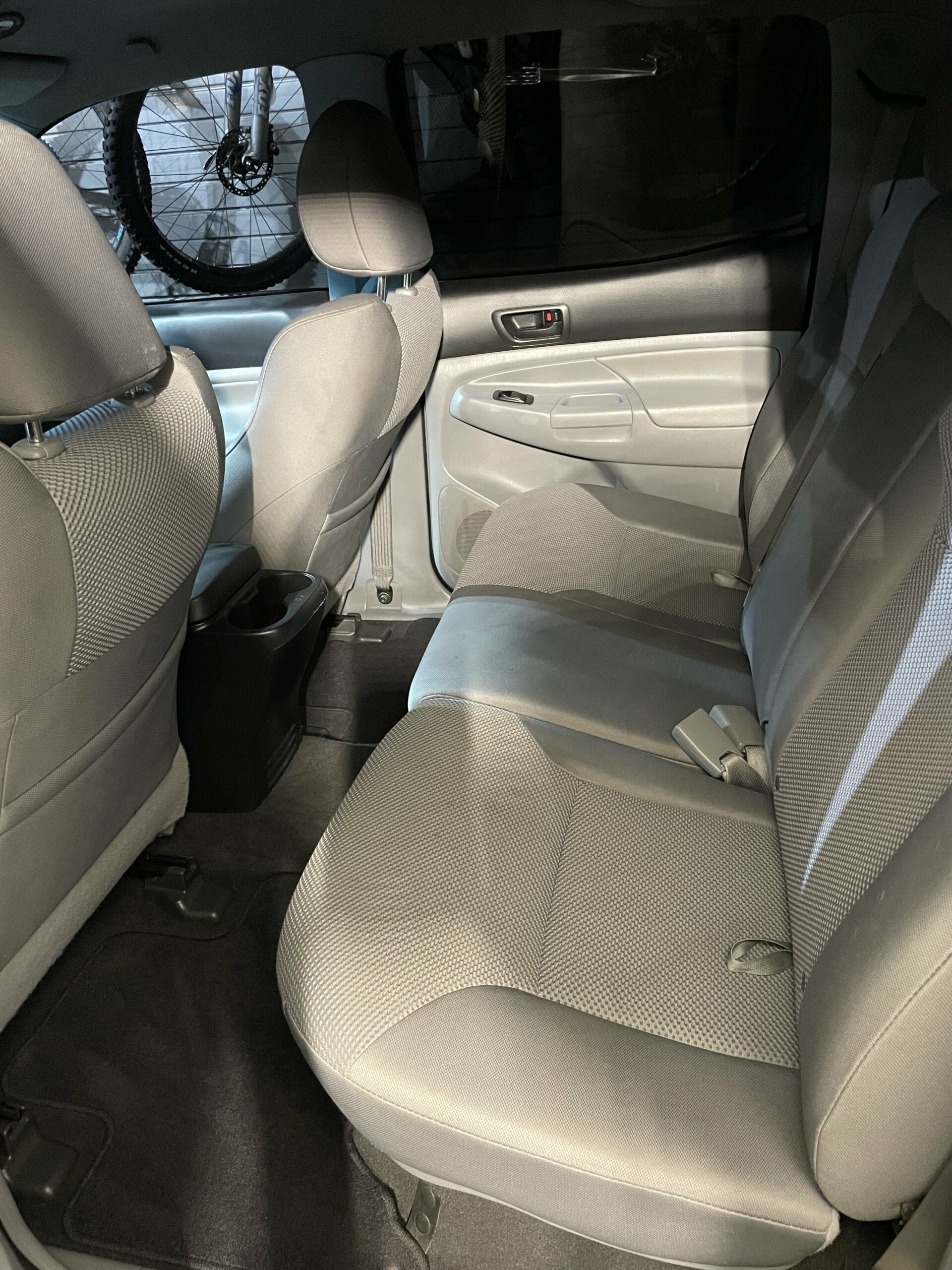 Tacoma rear seats 