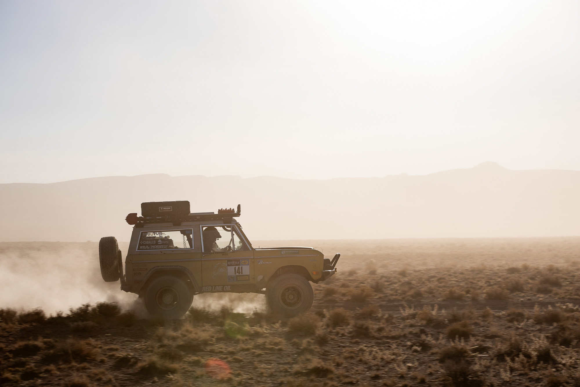 rebelle rally 1969 bronco