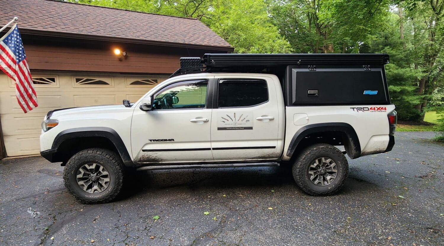2021 Toyota Tacoma TRD Off Road w/ Super Pacific Camper