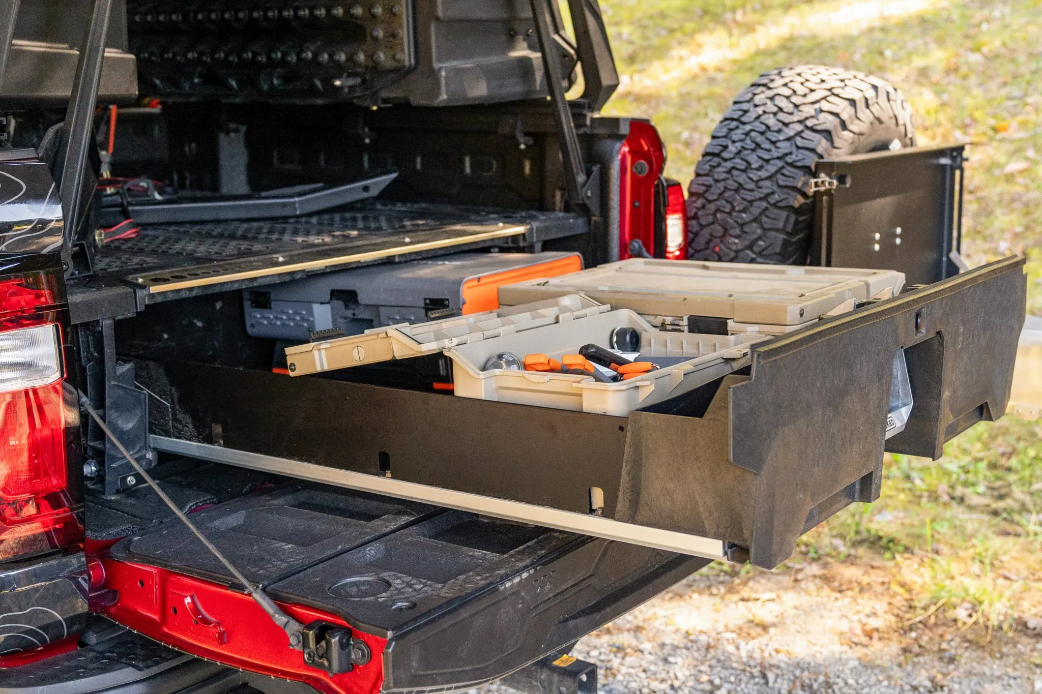 GMC Canyon drawer system 