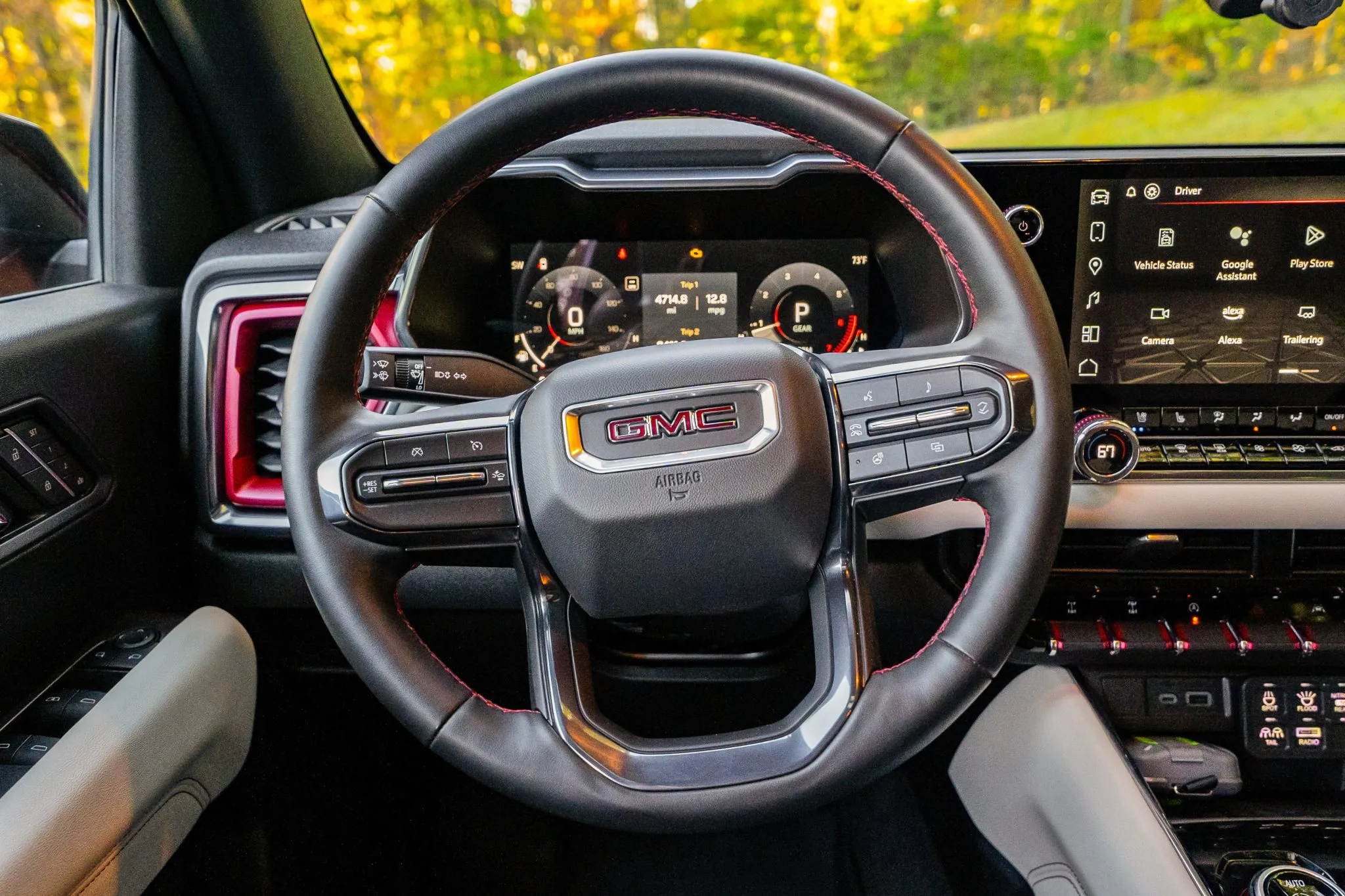 GMC Canyon AT4X interior 